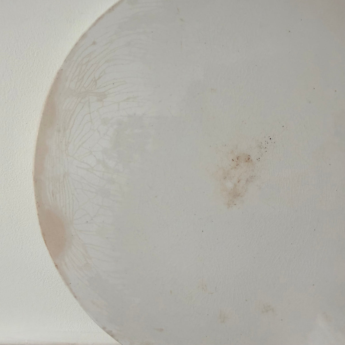 Antique Victorian W. T. Avery Birmingham Ceramic Scale Plate