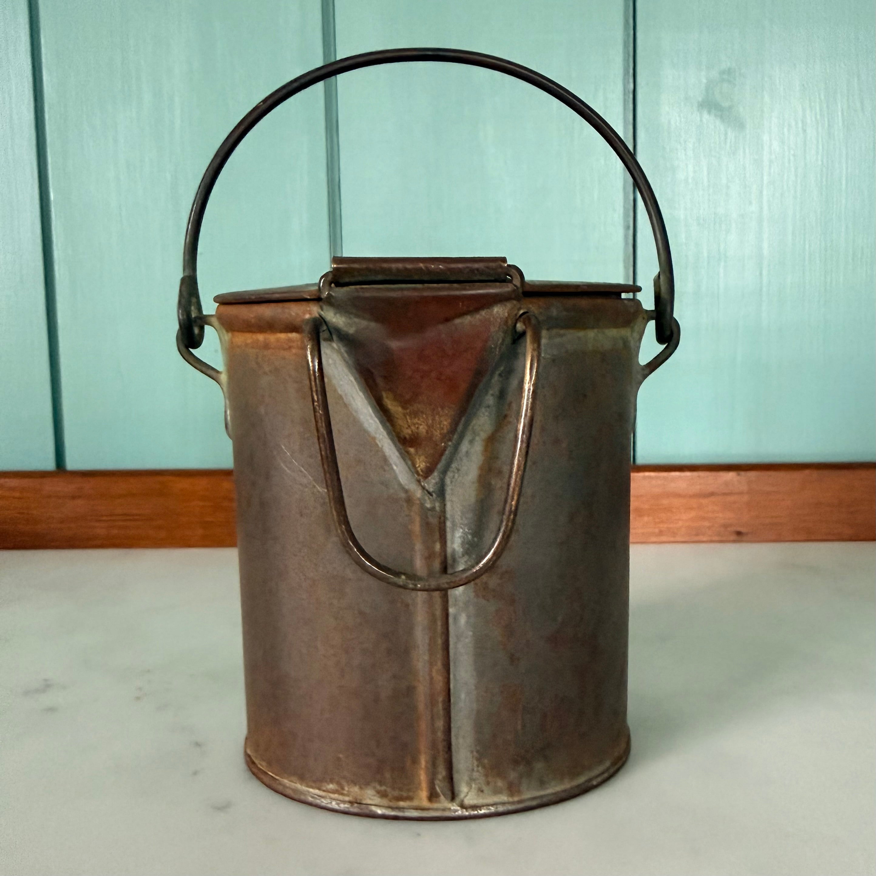 Antique A. Pool Ruislip Dairy Pail Cream Can