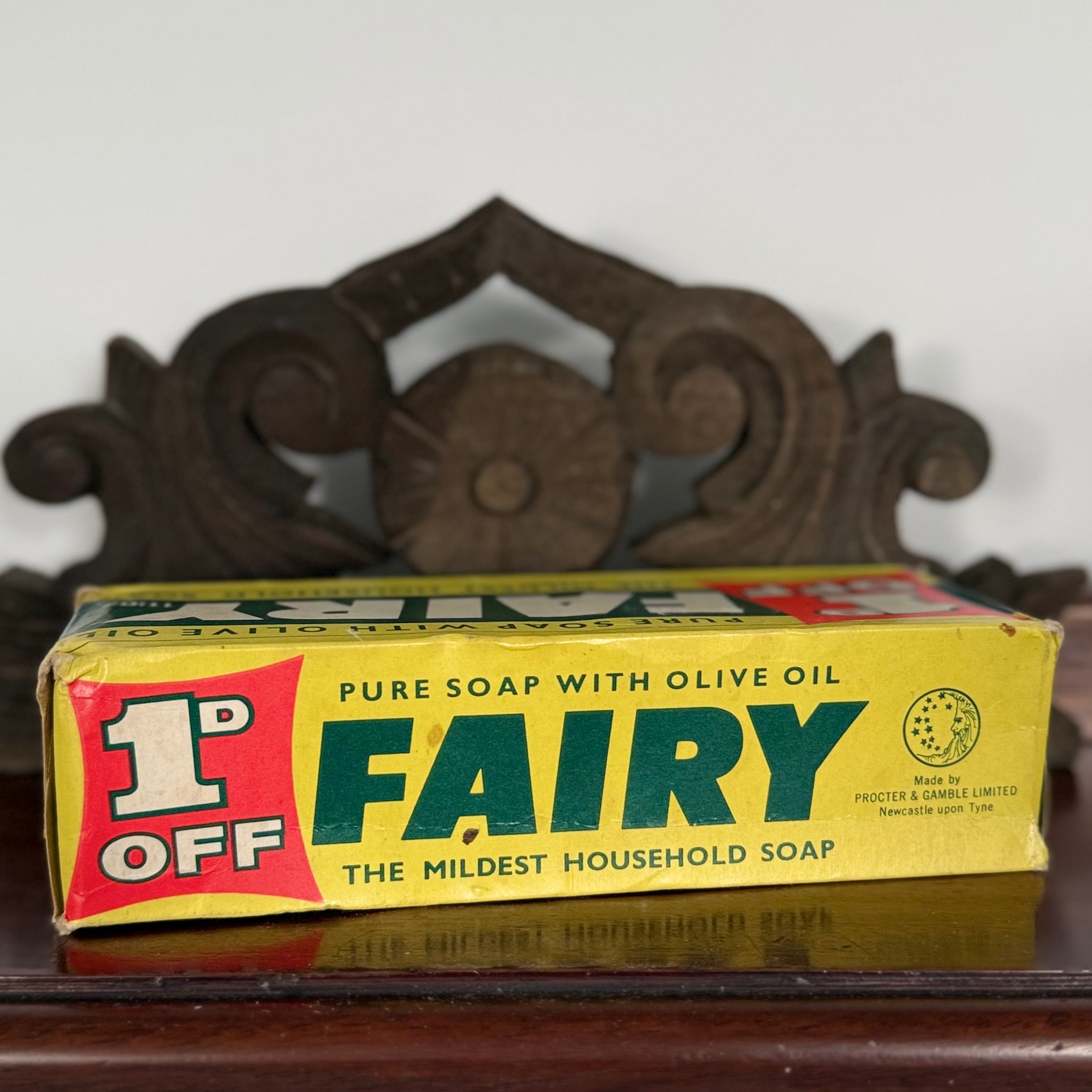 Vintage Fairy Household Soap Unopened 1p Off Advertising Packet