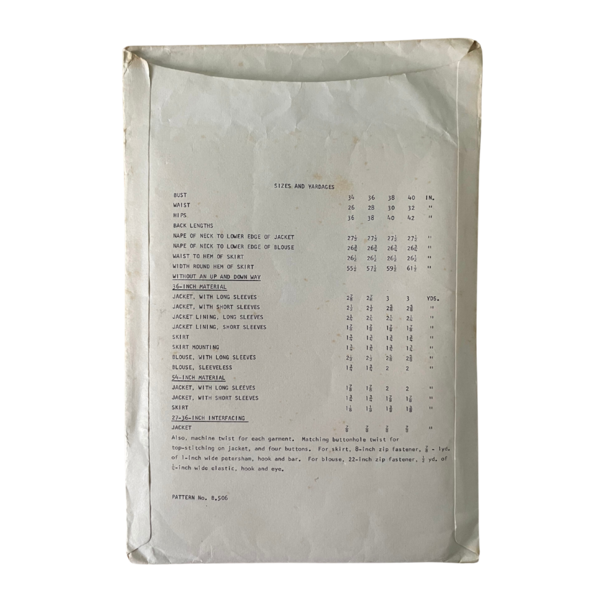 WWeekly B506 Womens Size 12 UK Jacket Blouse Skirt FF