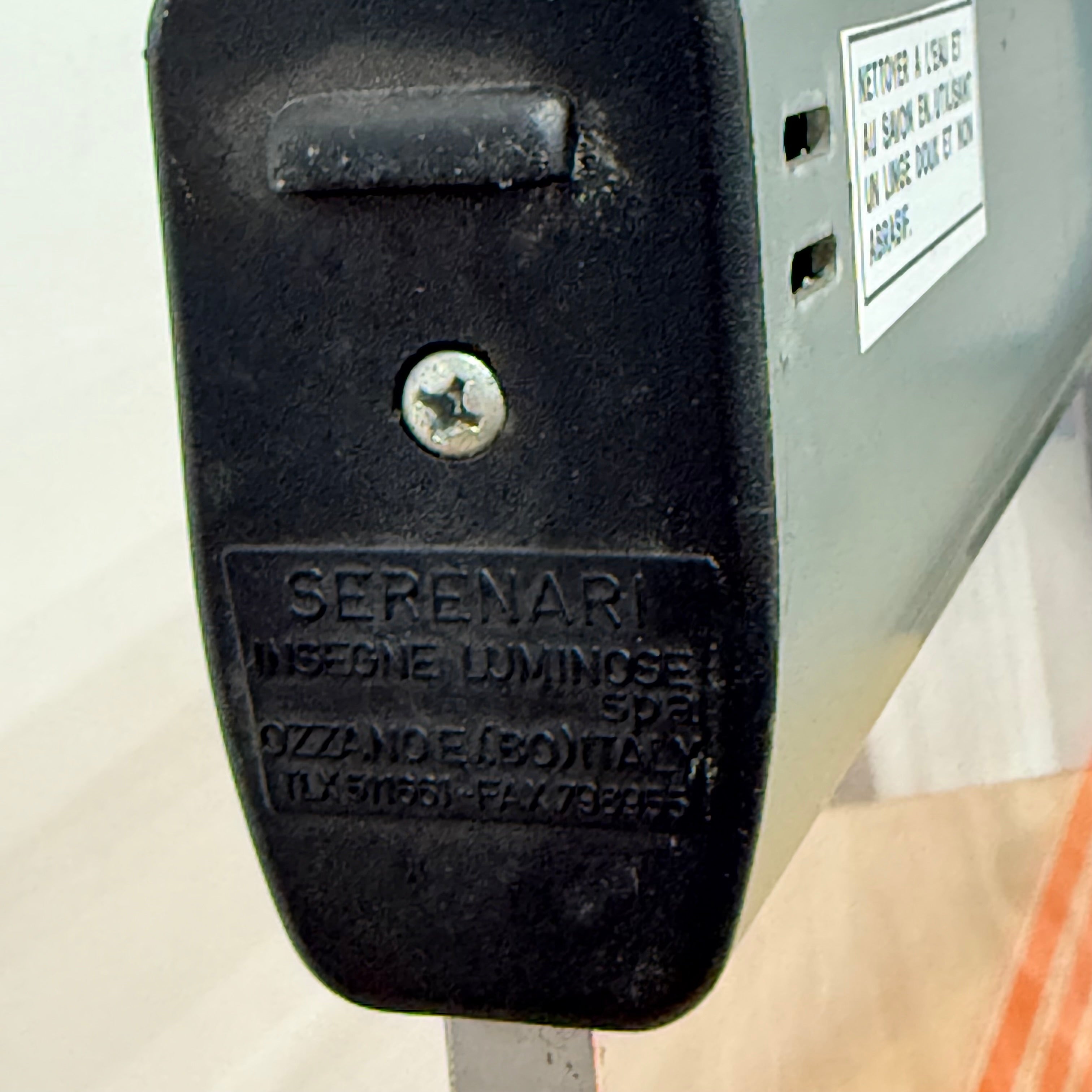 Illuminated Pirelli garage advertising lightbox sign with clock