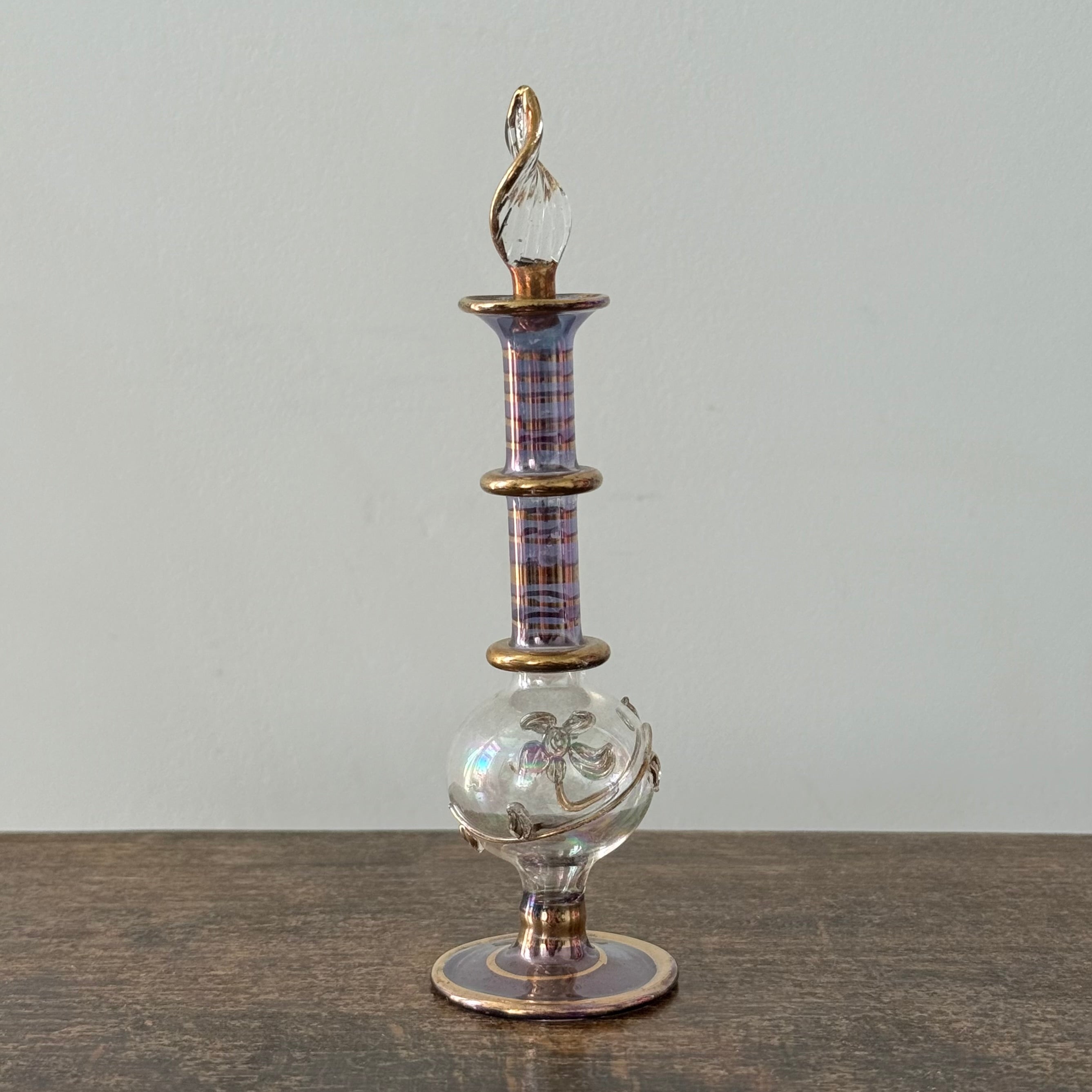 Small glass perfume