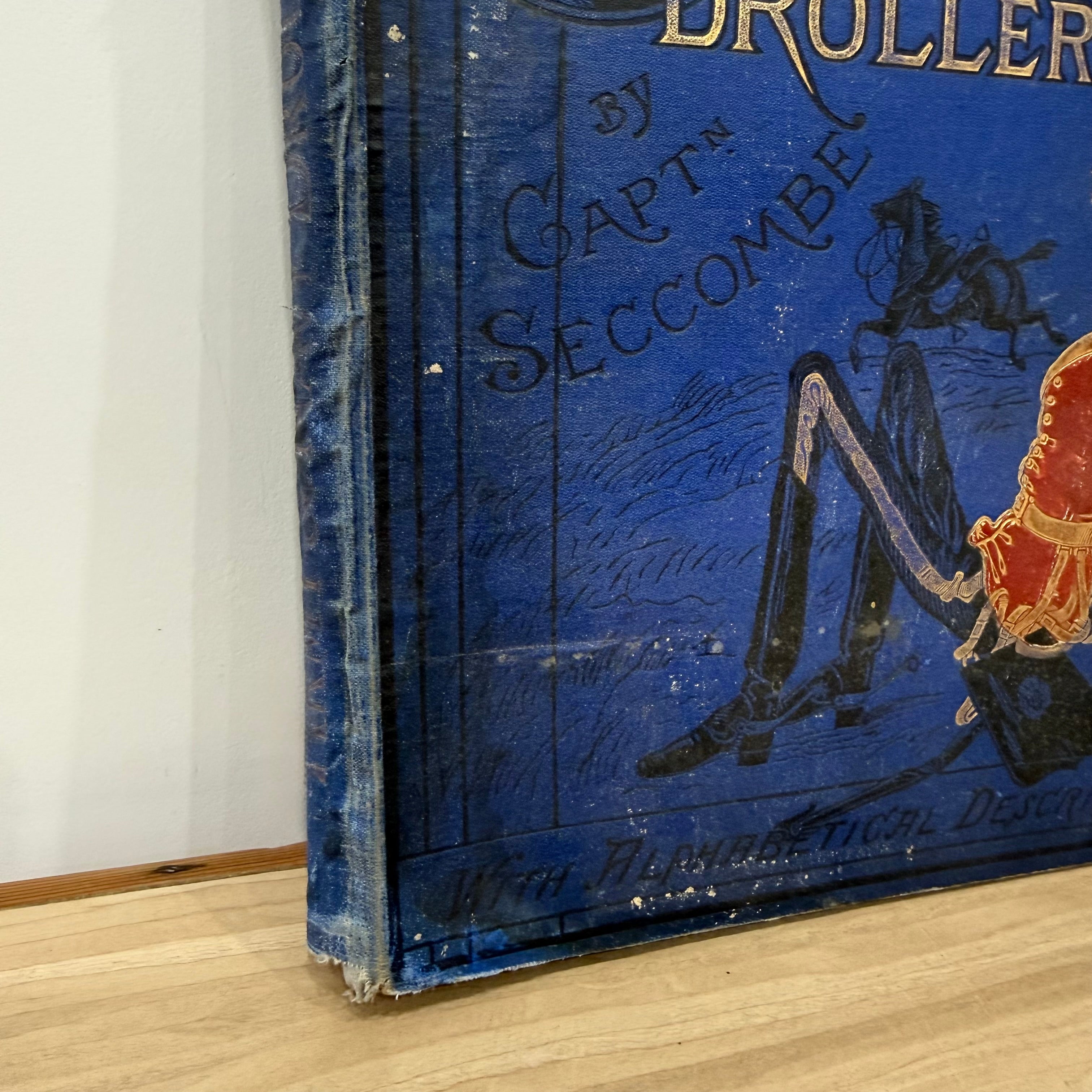 Army and Navy Drolleries Captain Seccombe Victorian Colour Plate Book