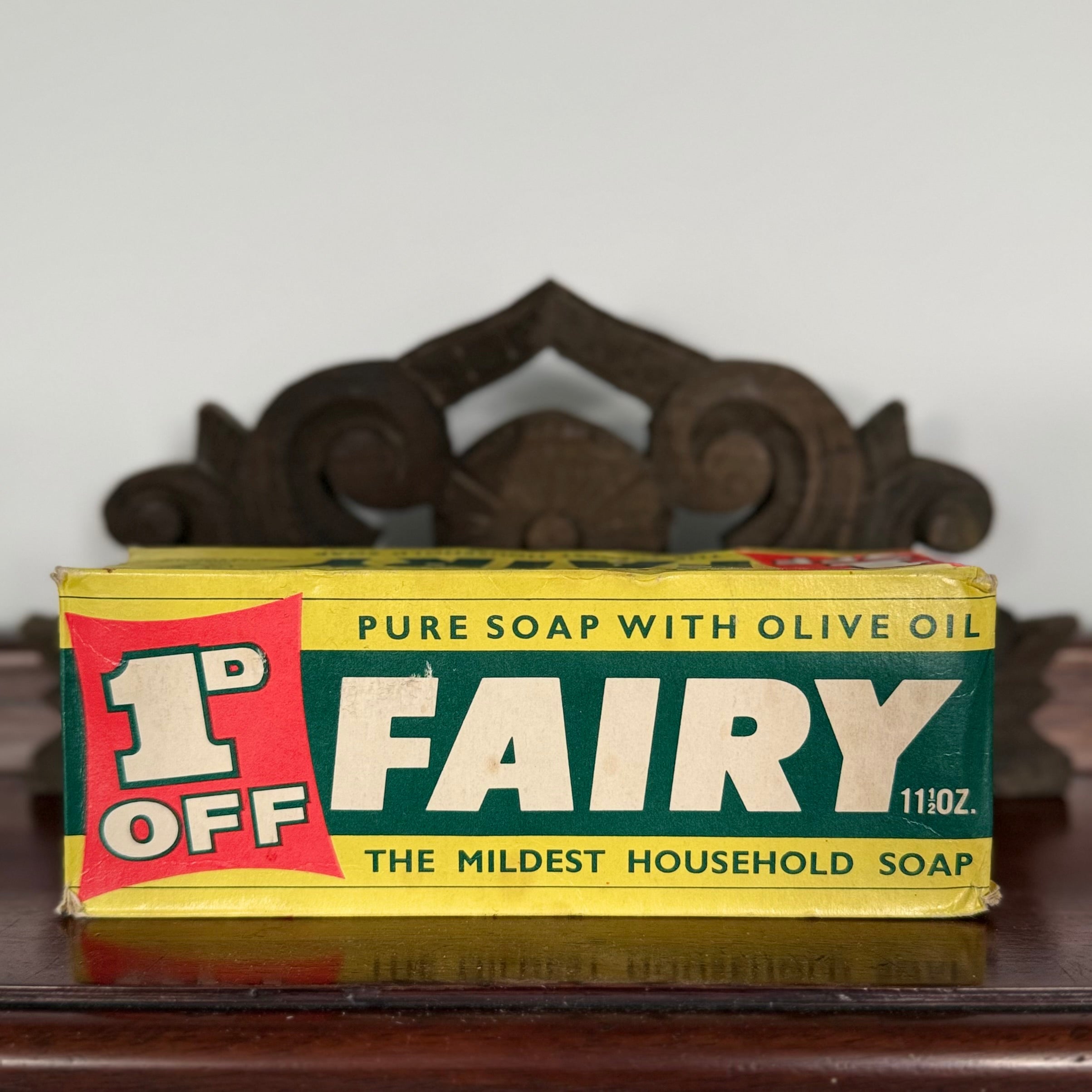 Vintage Fairy Household Soap Unopened 1p Off Advertising Packet