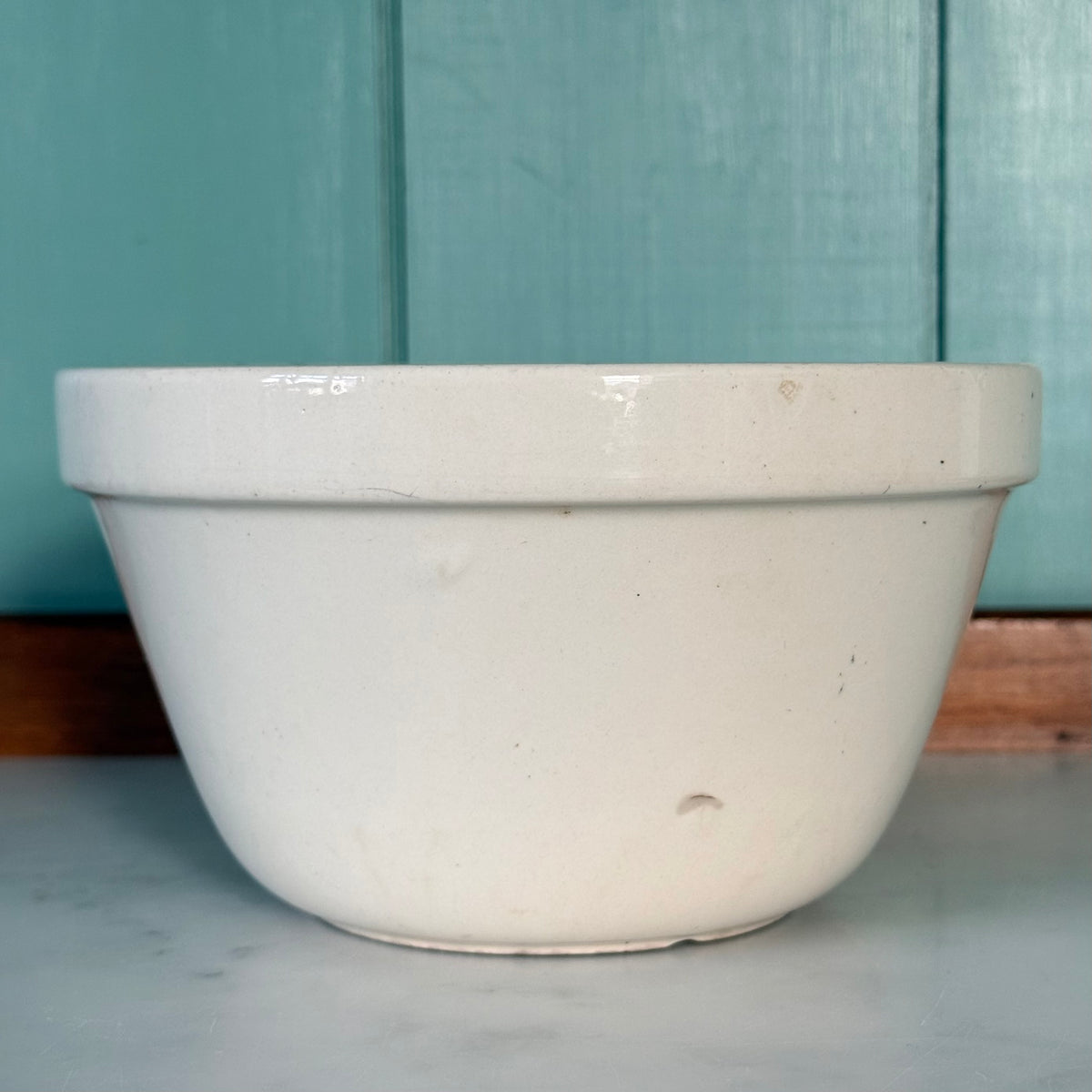 Vintage Mason Cash Christmas Pudding Basin with Black Lettering
