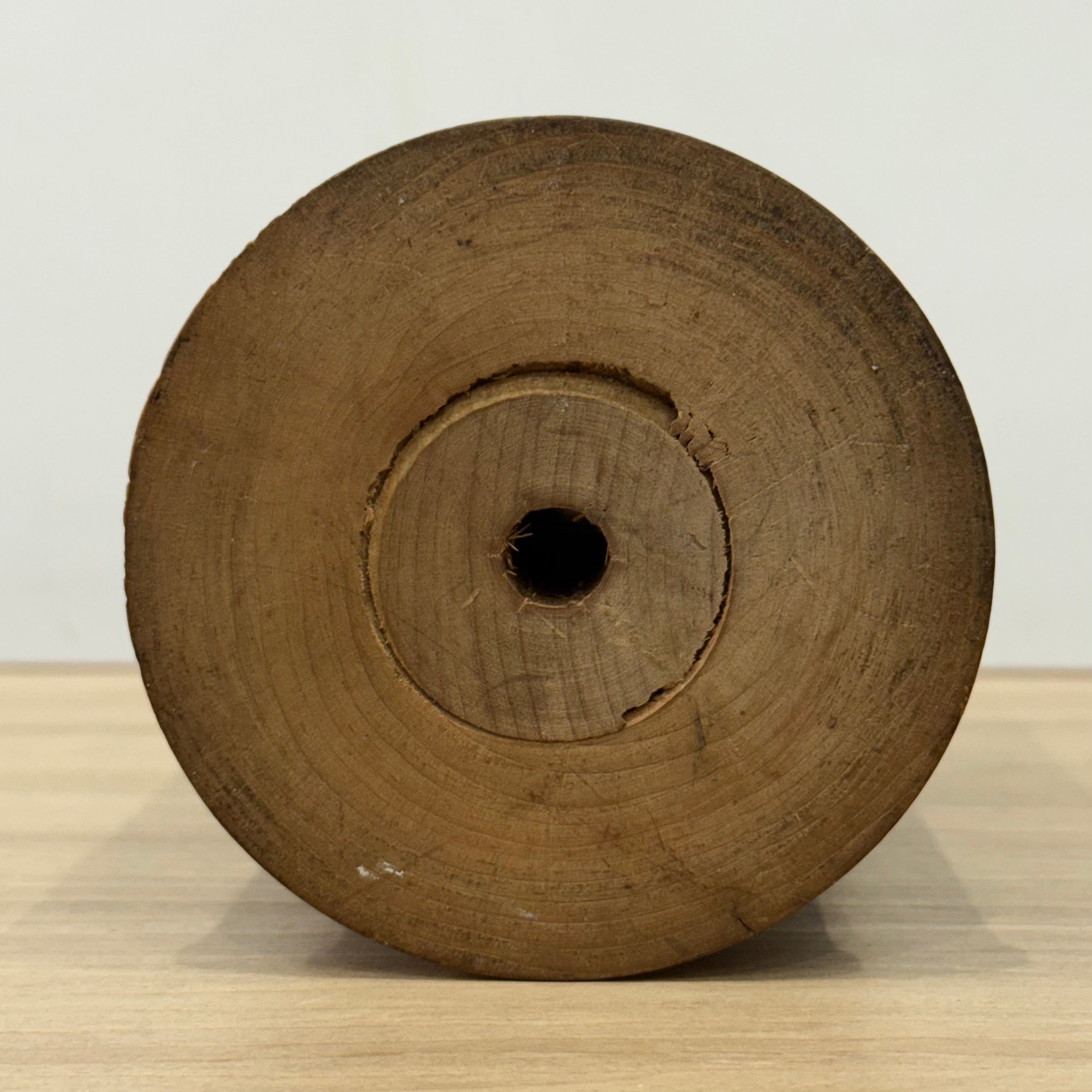 Victorian Edwardian O.N.T. Silk Finish Four Cord Wooden Thread Reel 9600yd