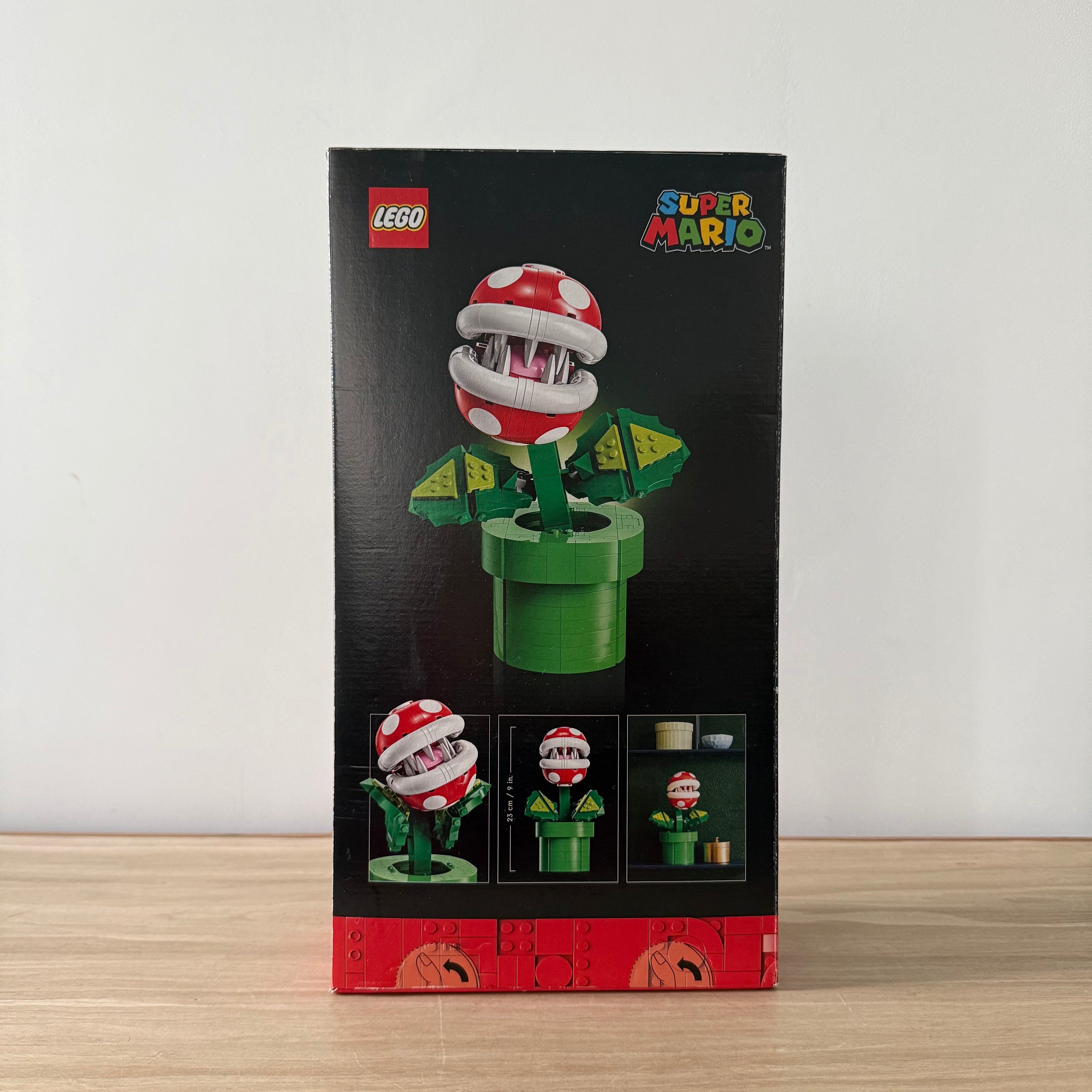 Lego Super Mario Piranha Plant Display Model 71426 Sealed Collector Set