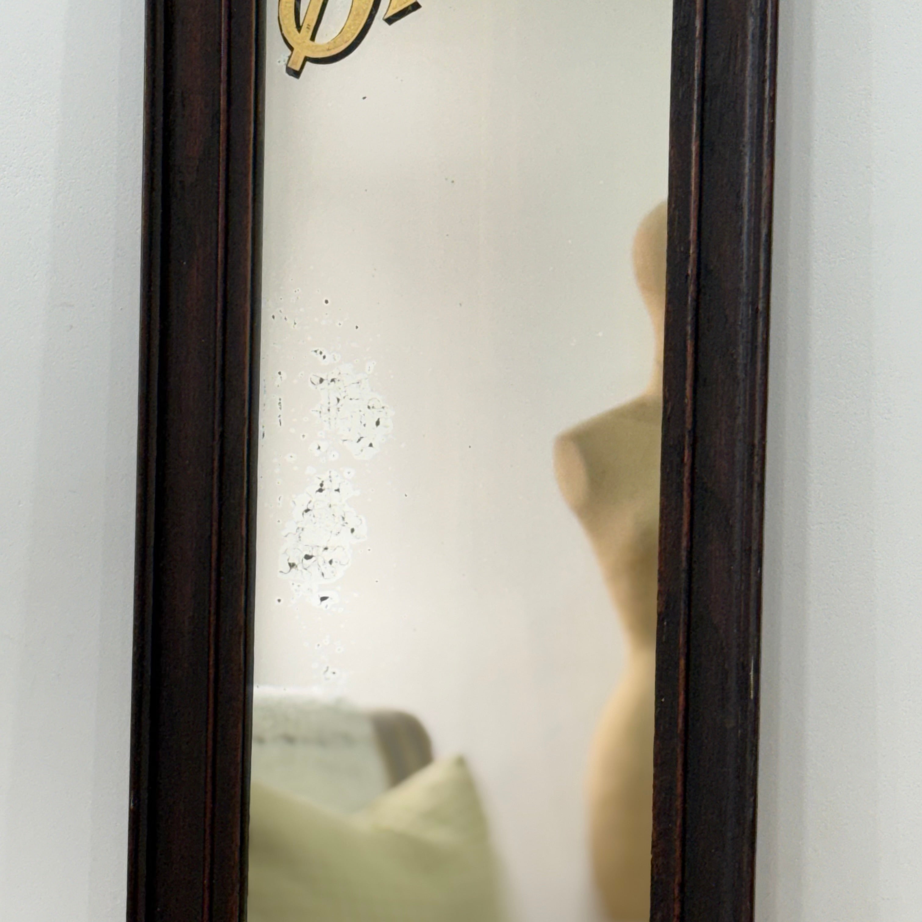 Vintage Shell Petrol Advertising Mirror Royal Warrant British Petroleum BP 1930s
