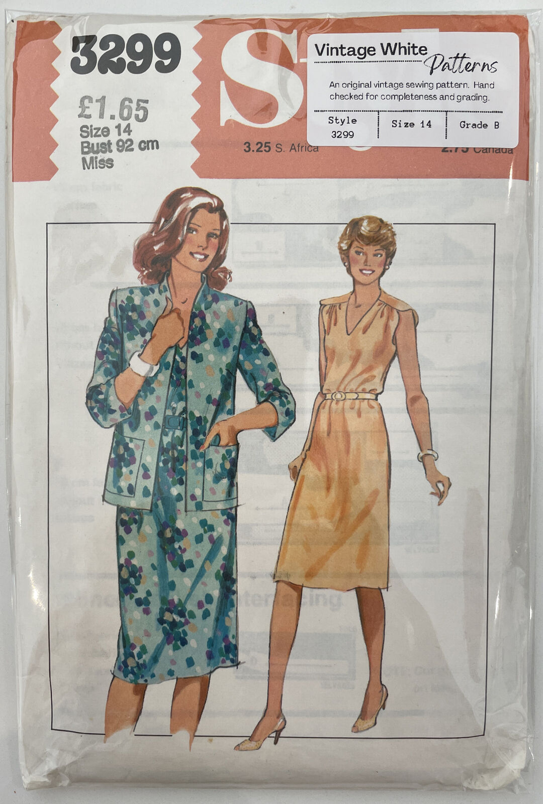 Style 3299 Womens Size 14 Dress Jacket