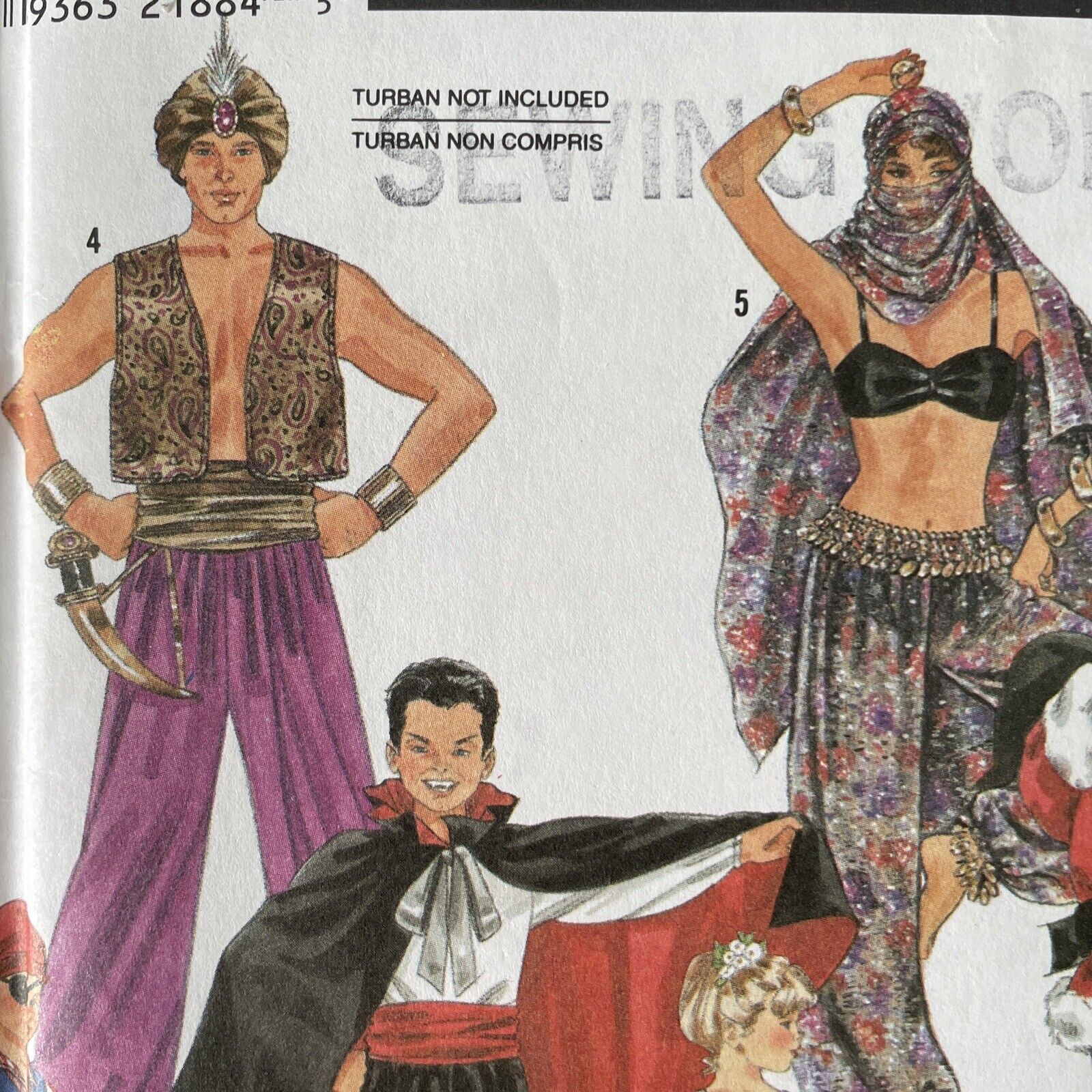 Simplicity 8289 Size S-L Fancy Dress Dracula Ballet Pirate FF *