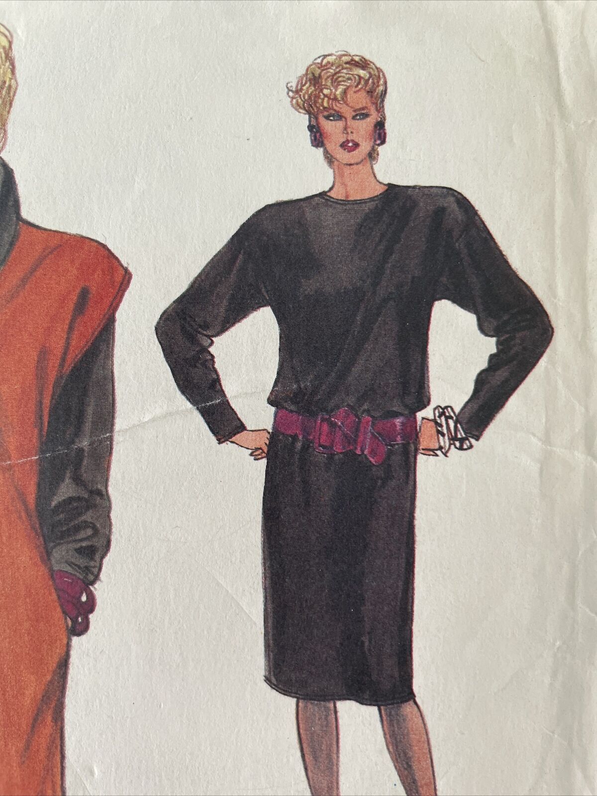 Vogue 8853 Womens Size 16 Dress Jumper FF