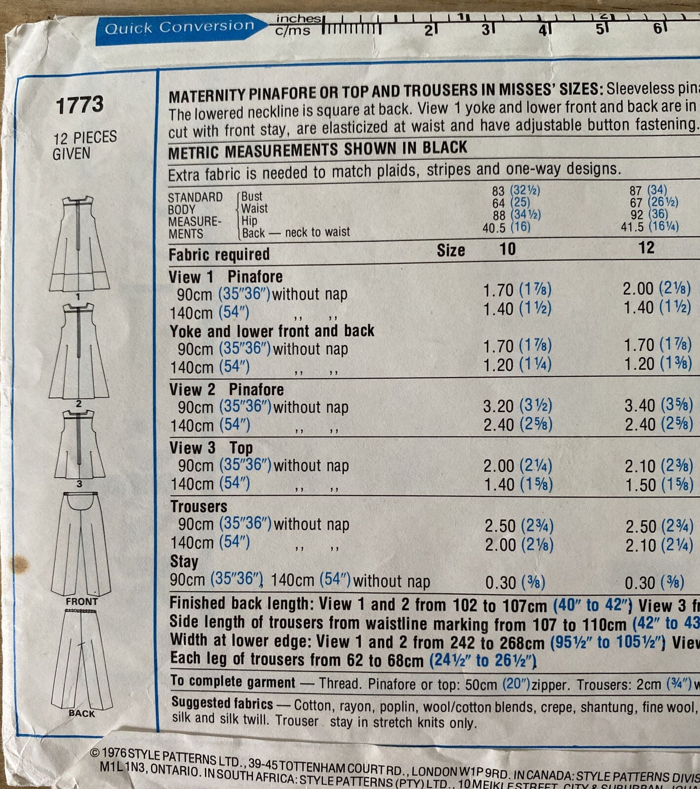 Style 1773 Womens Size 14 Maternity Dress