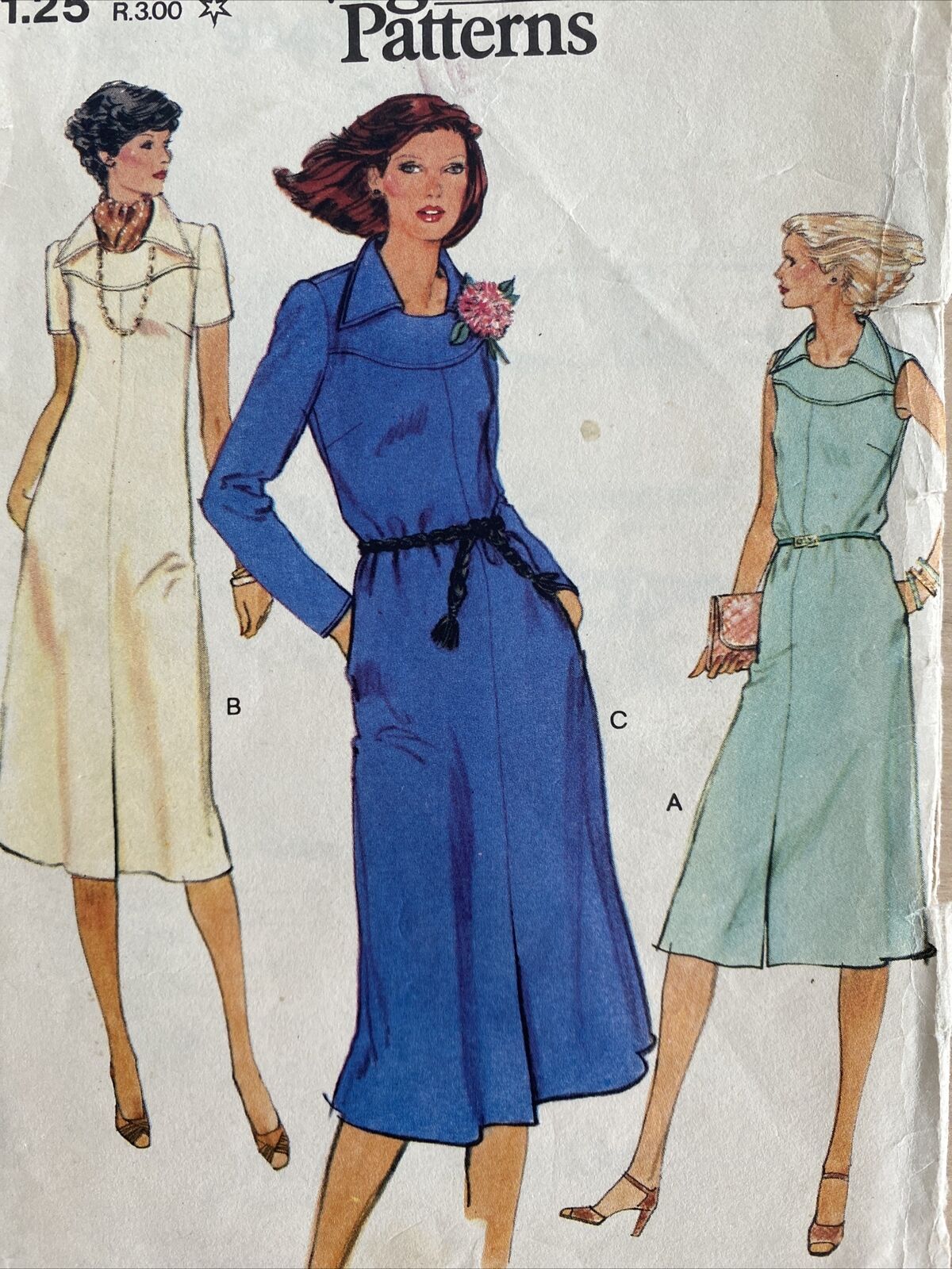 Vogue 9843 Womens Size 10 Dress