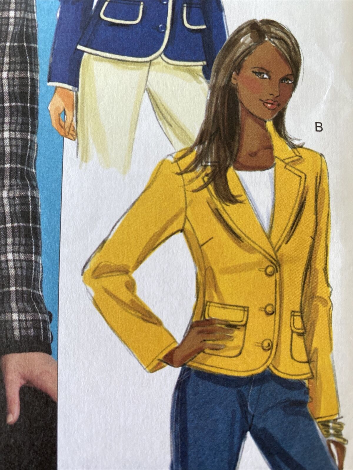 Butterick B5288 Womens Size 6-12 Petite Jacket *