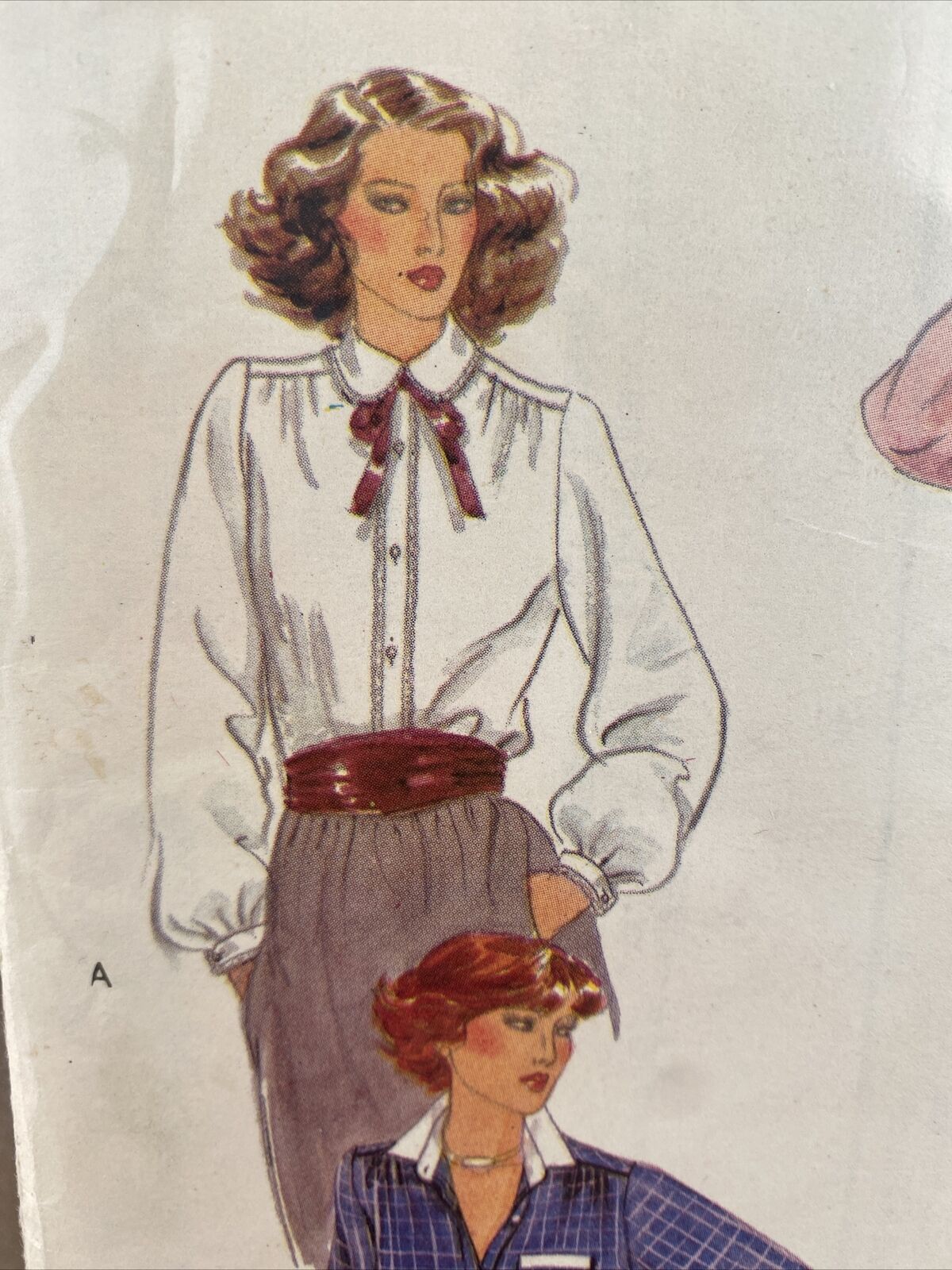Vogue 9978 Womens Size 10 Blouse Shirt