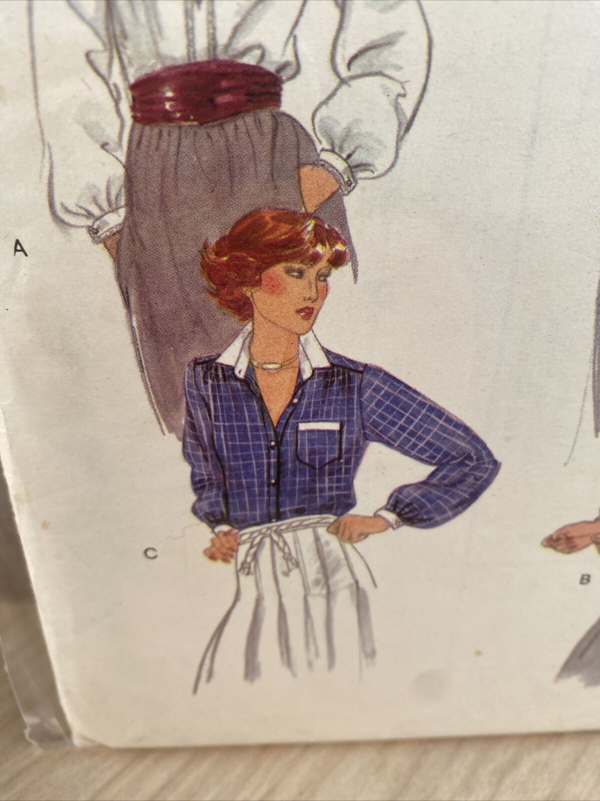 Vogue 9978 Womens Size 10 Blouse Shirt