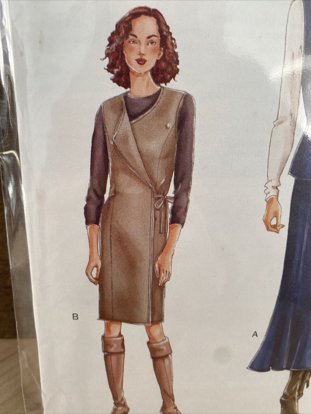 Vogue 7312 Womens Size 12-16 Dress