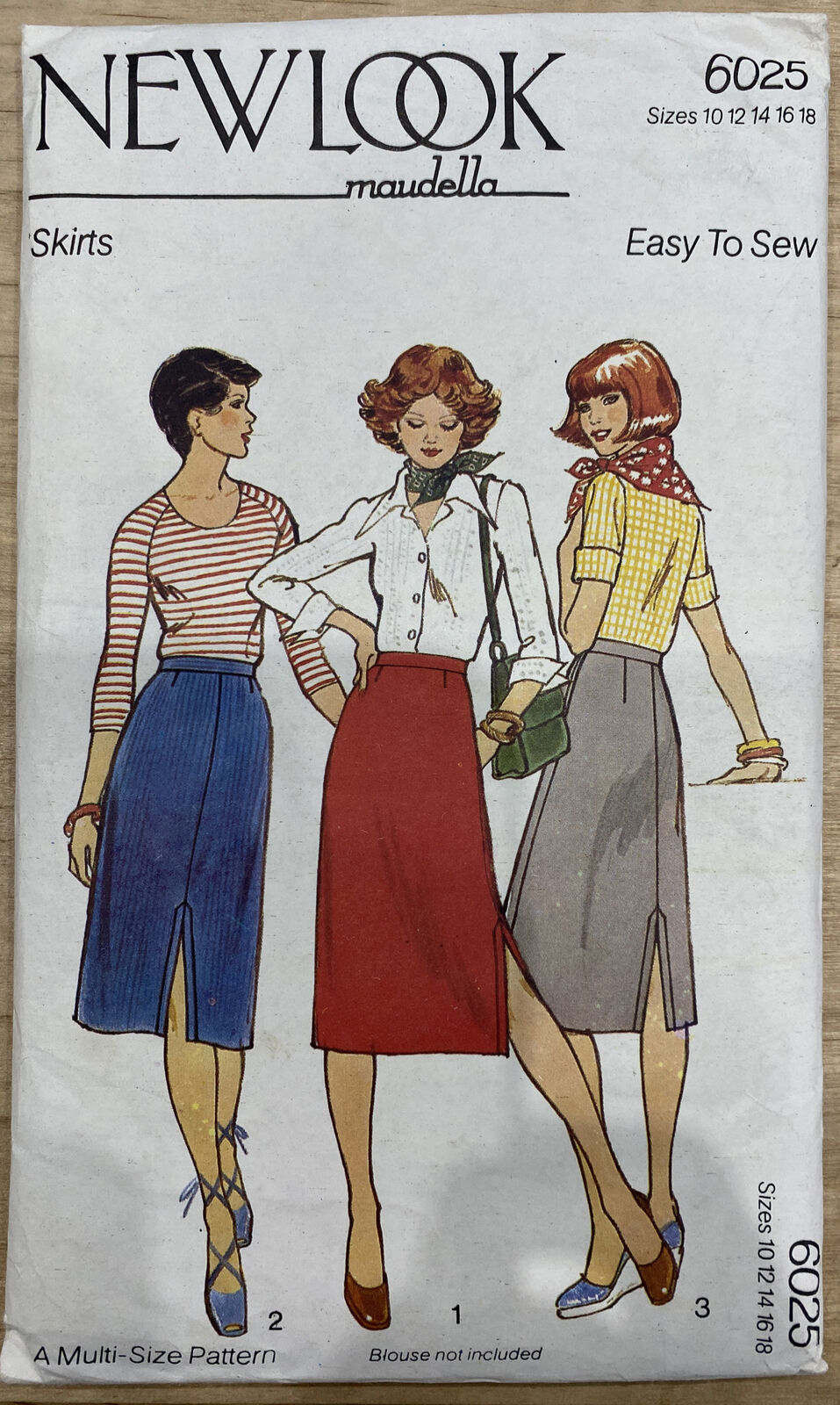 New Look Maudella 6025 Womens Size 10-18 Skirt