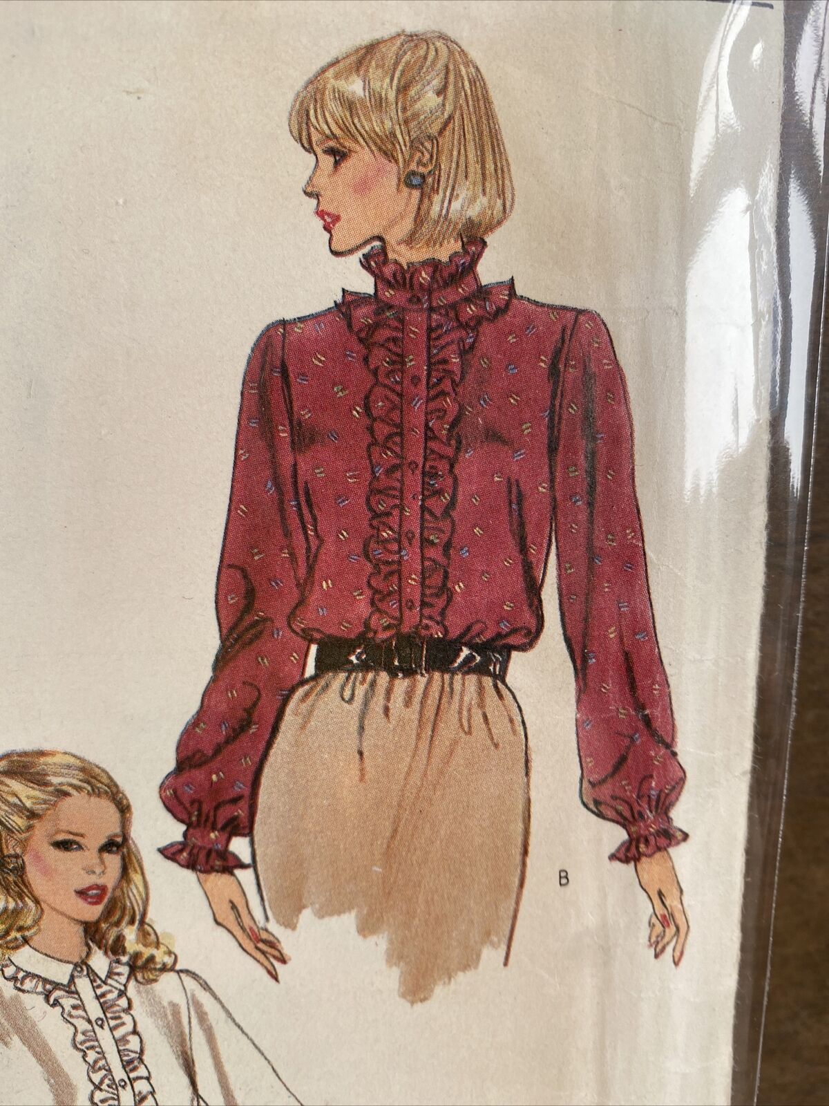 Vogue 8114 Womens Size 12 Blouse FF