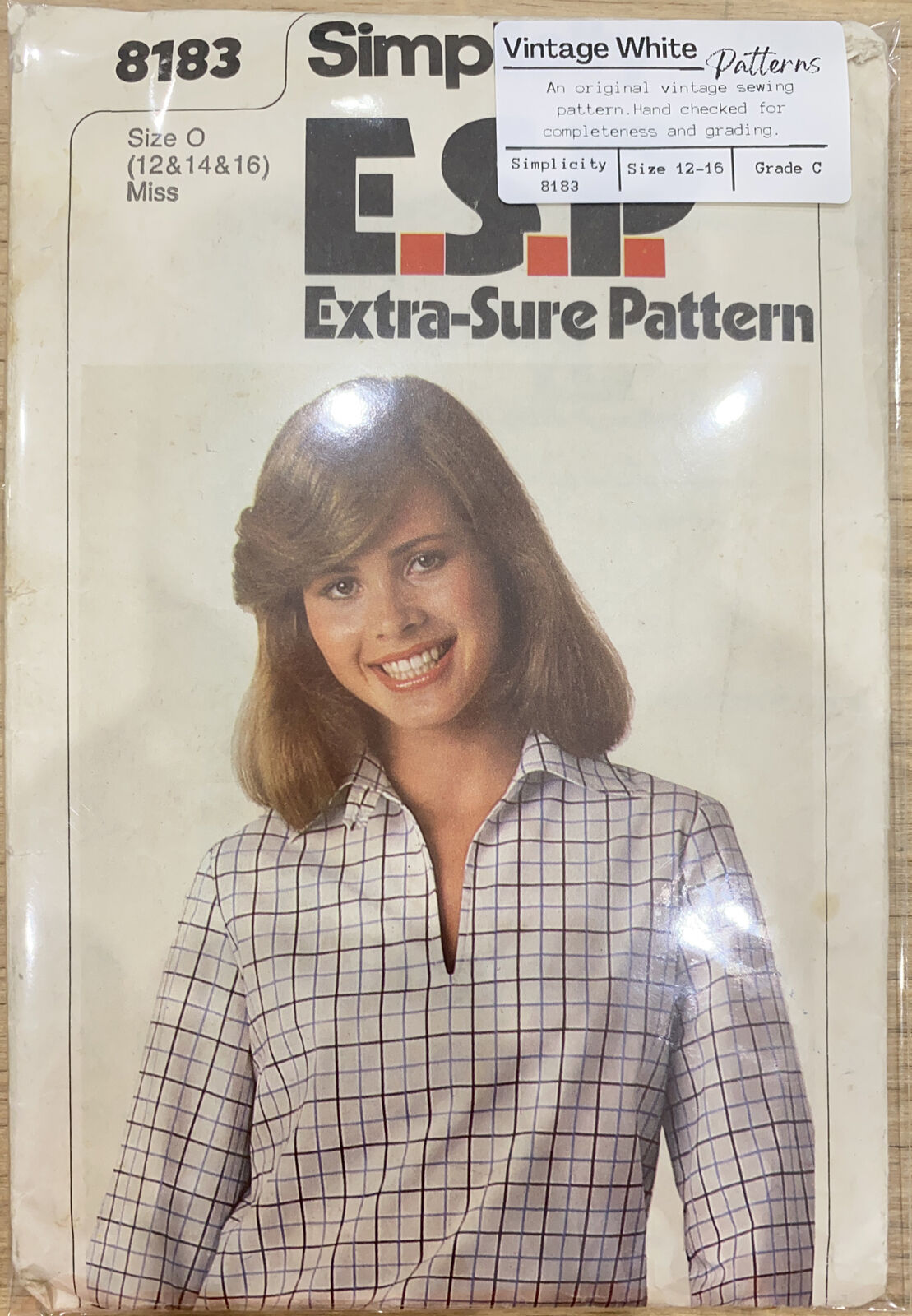 Simplicity 8183 Womens Size 12-16 Blouson Top *