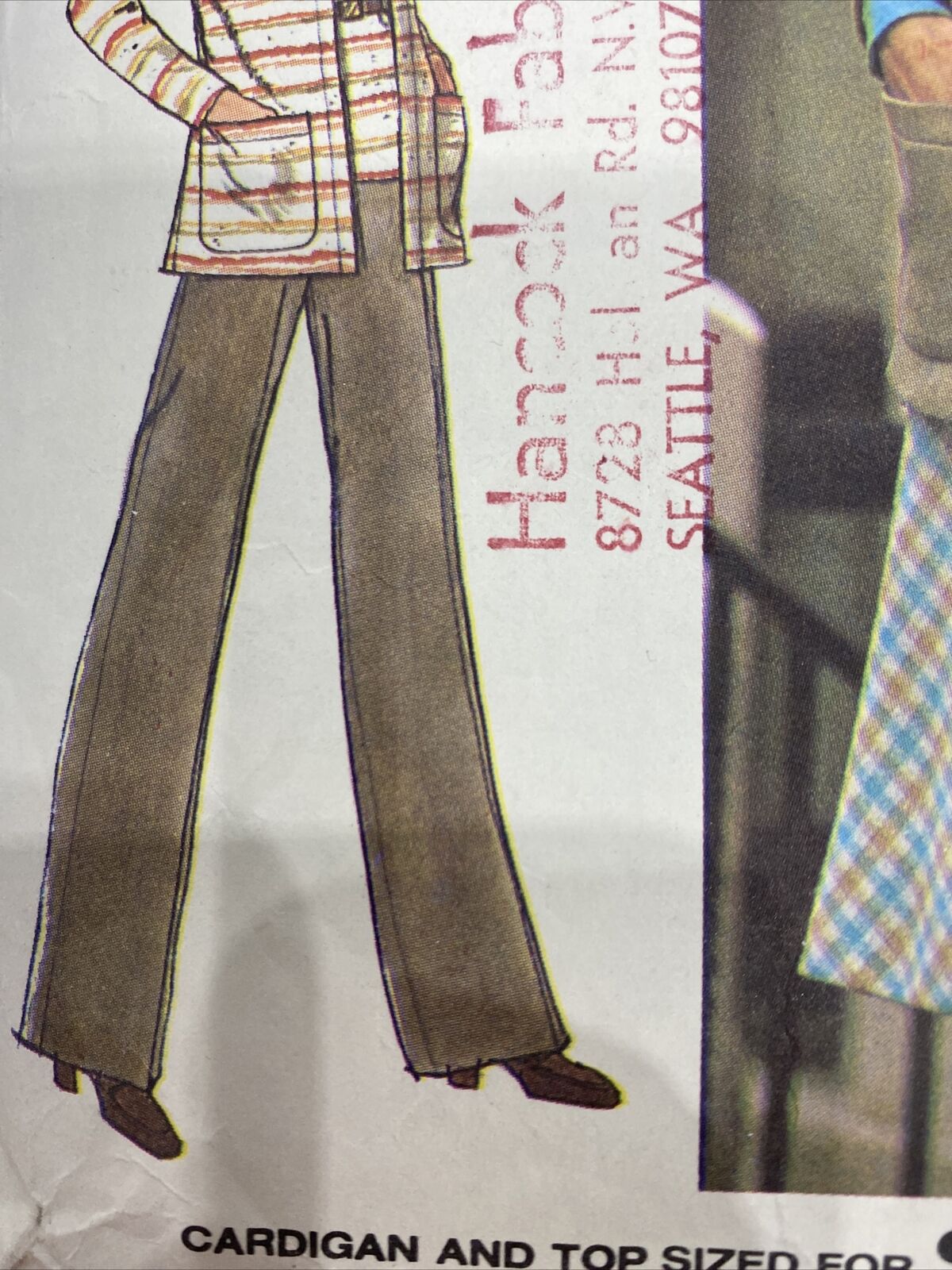 Simplicity 6516 Size 16 Top Cardigan Trousers Skirt *