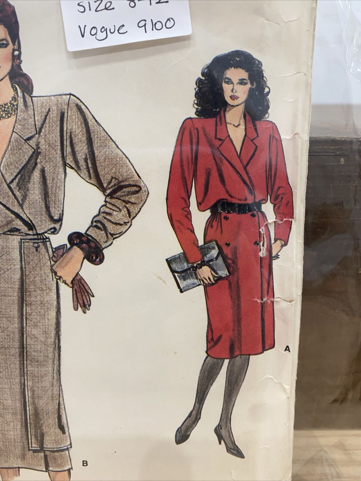 Vogue 9100 Womens Size 8-12 Dress FF