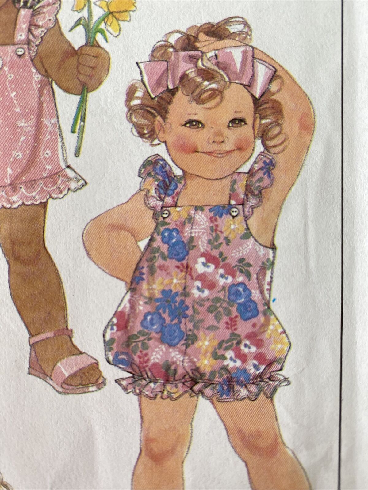 Simplicity 9233 Toddler Size 2 Dress Pants Rompers *