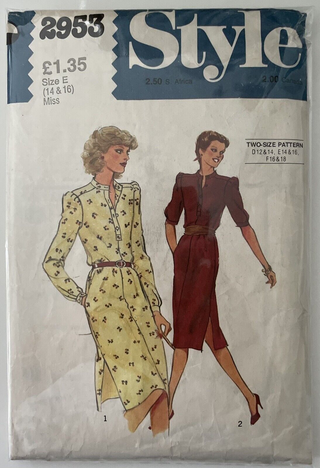 Style 2953 Womens Size 16 Dress