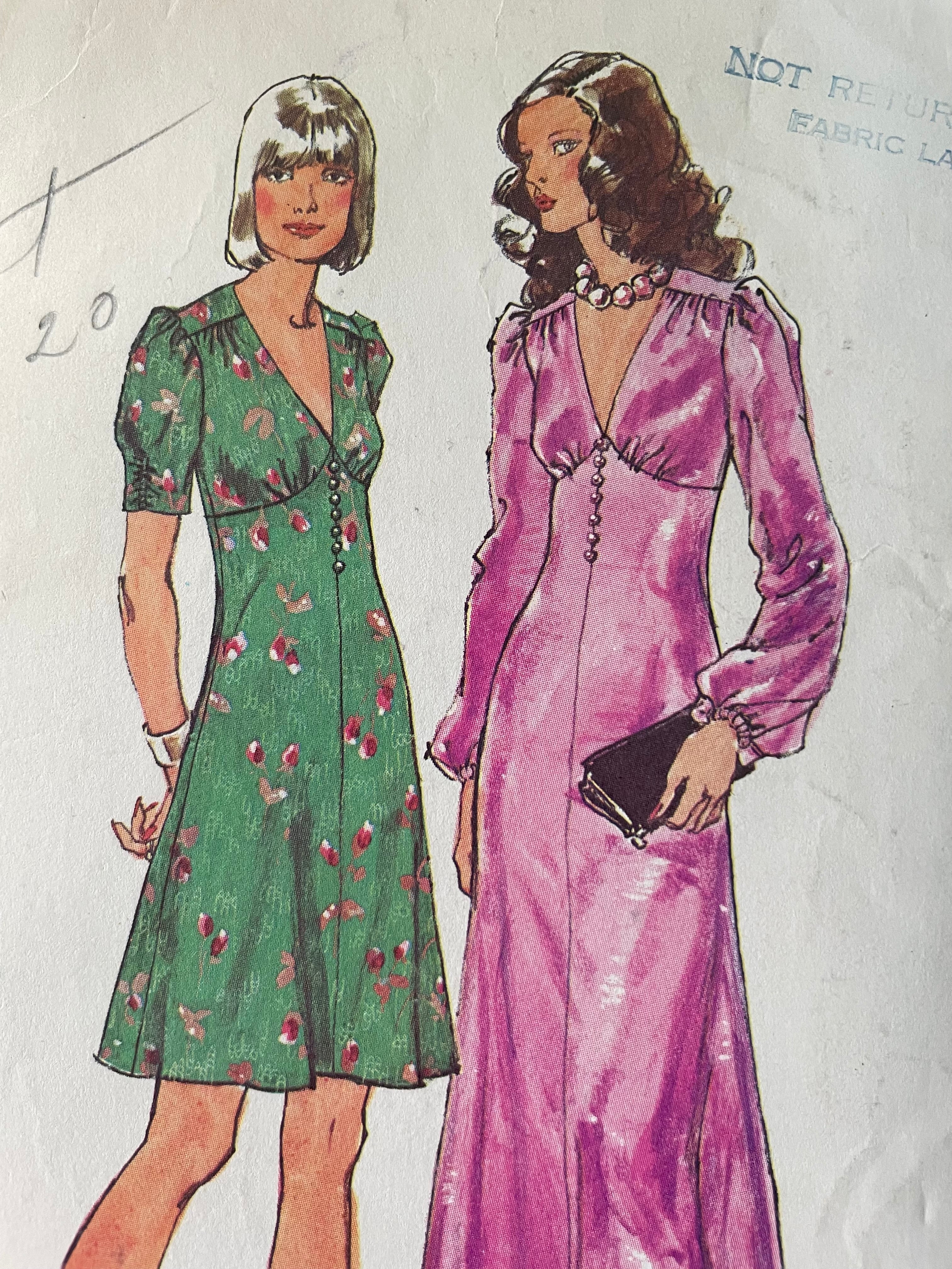 Simplicity 5961 Womens Size 14 Dress