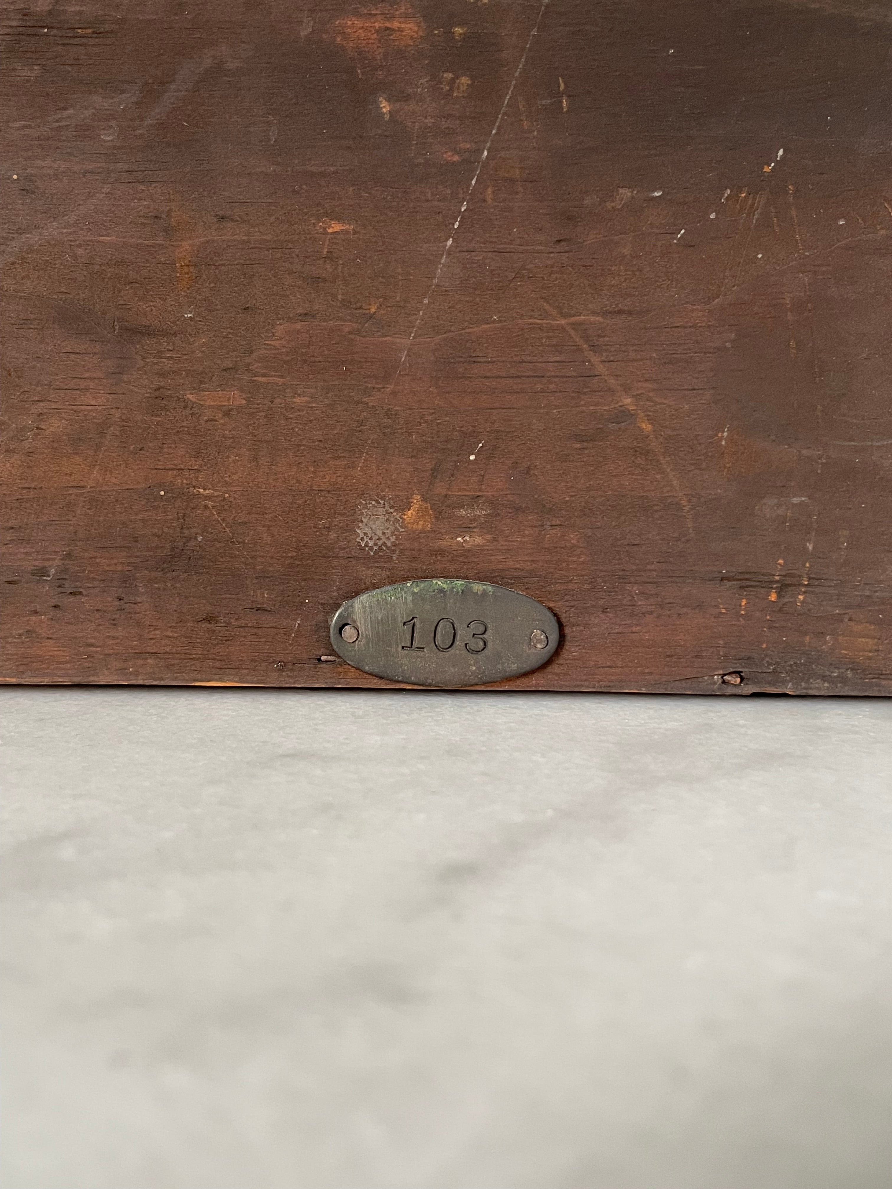 Antique Morris & Yeomans Needle Haberdashery Cabinet