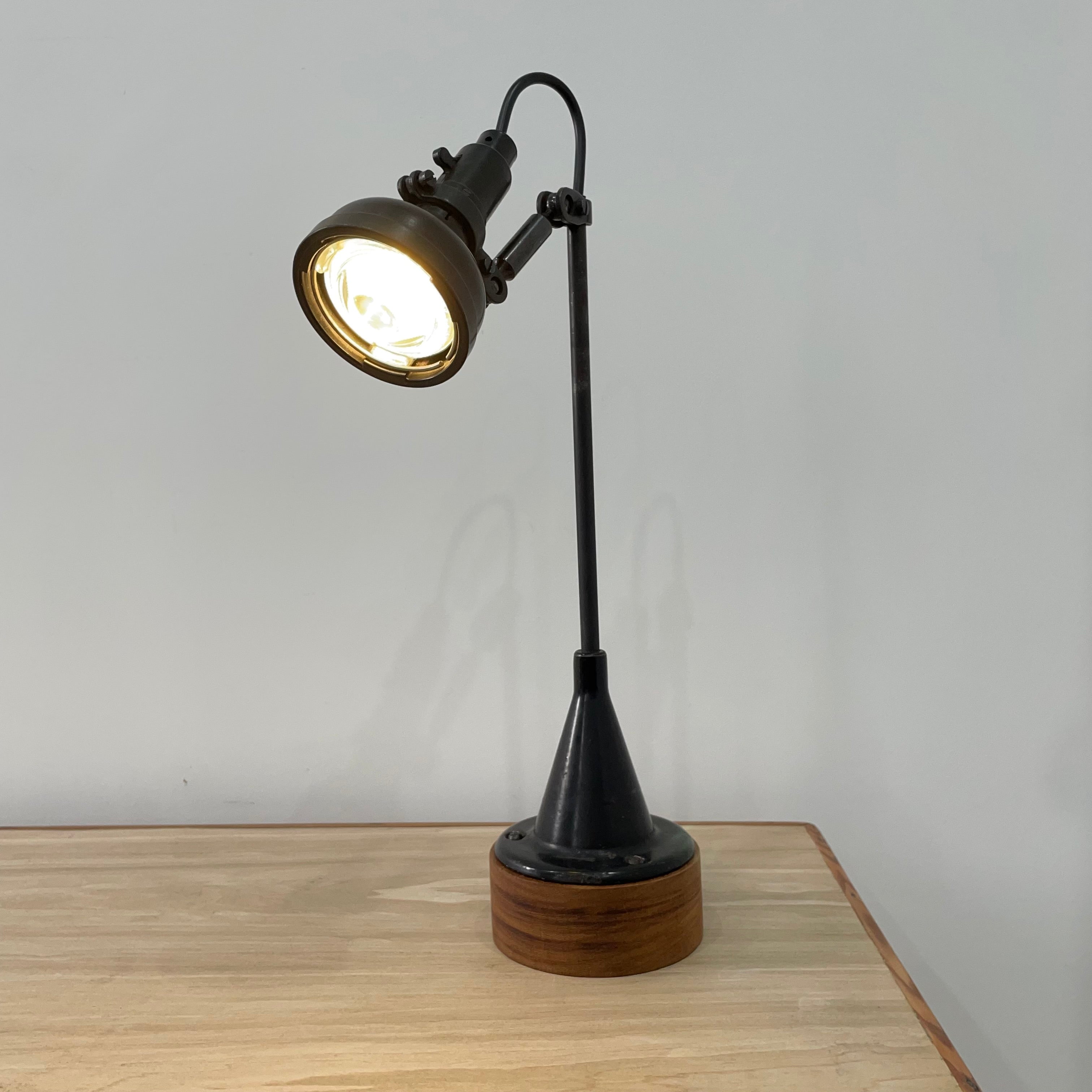 Original Singer SLF-2 Simanco Lamp – Rewired & Earthed Working