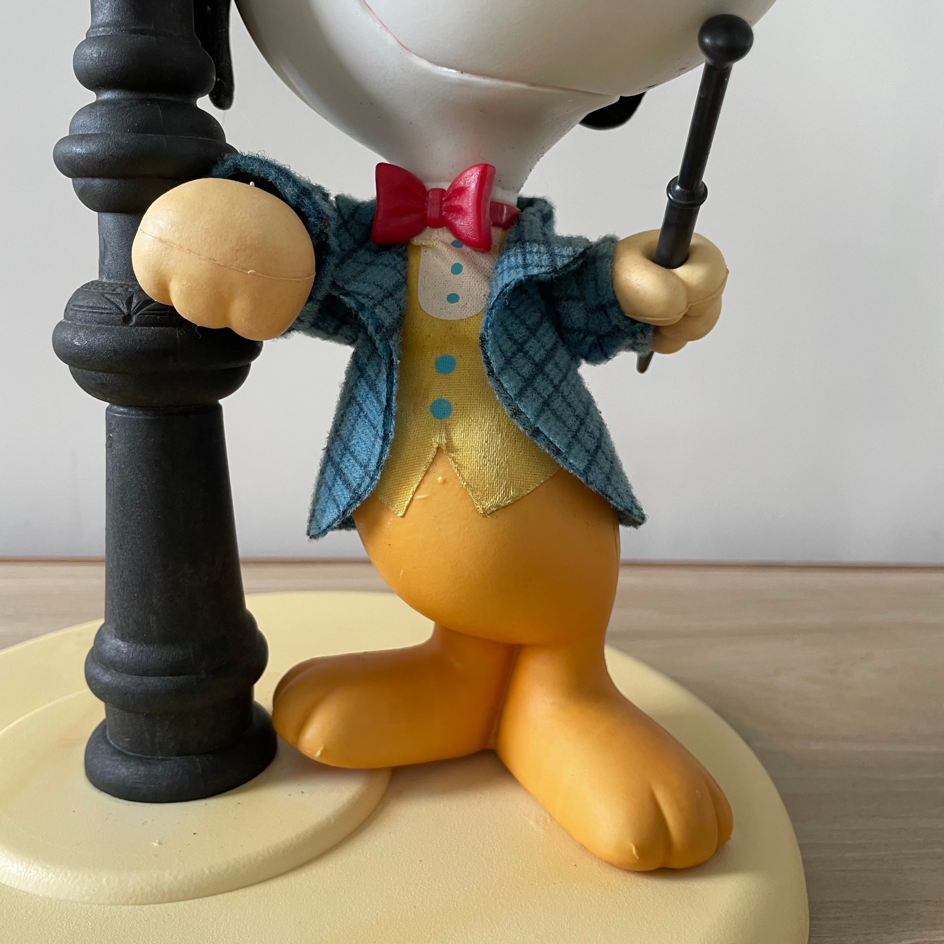 Nuova Linea Zero Snoopy Lamppost Table Lamp – 1970s Vintage Peanuts Collectible
