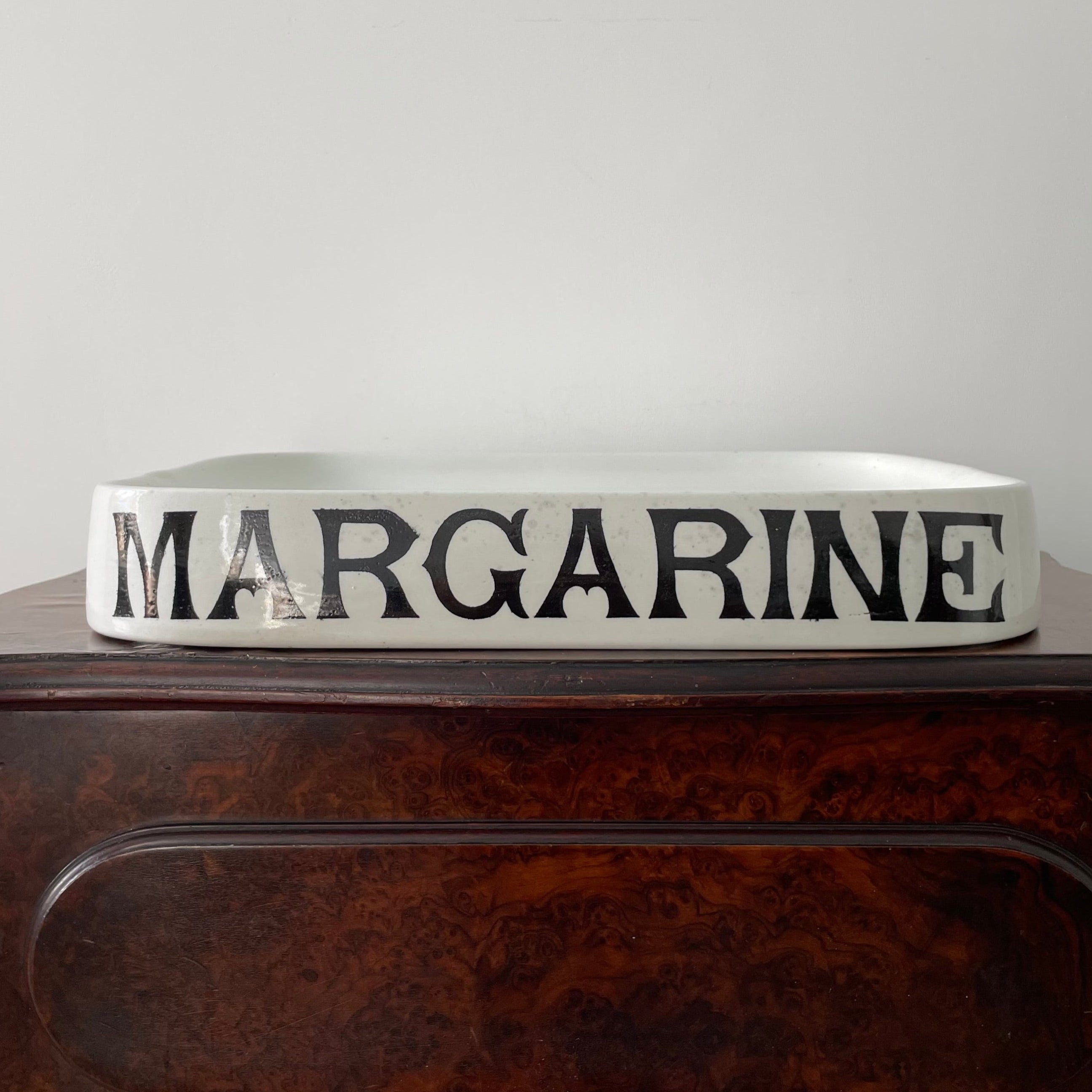 Antique Ironstone Margarine Slab – Berry & Warmington Liverpool c.1920s