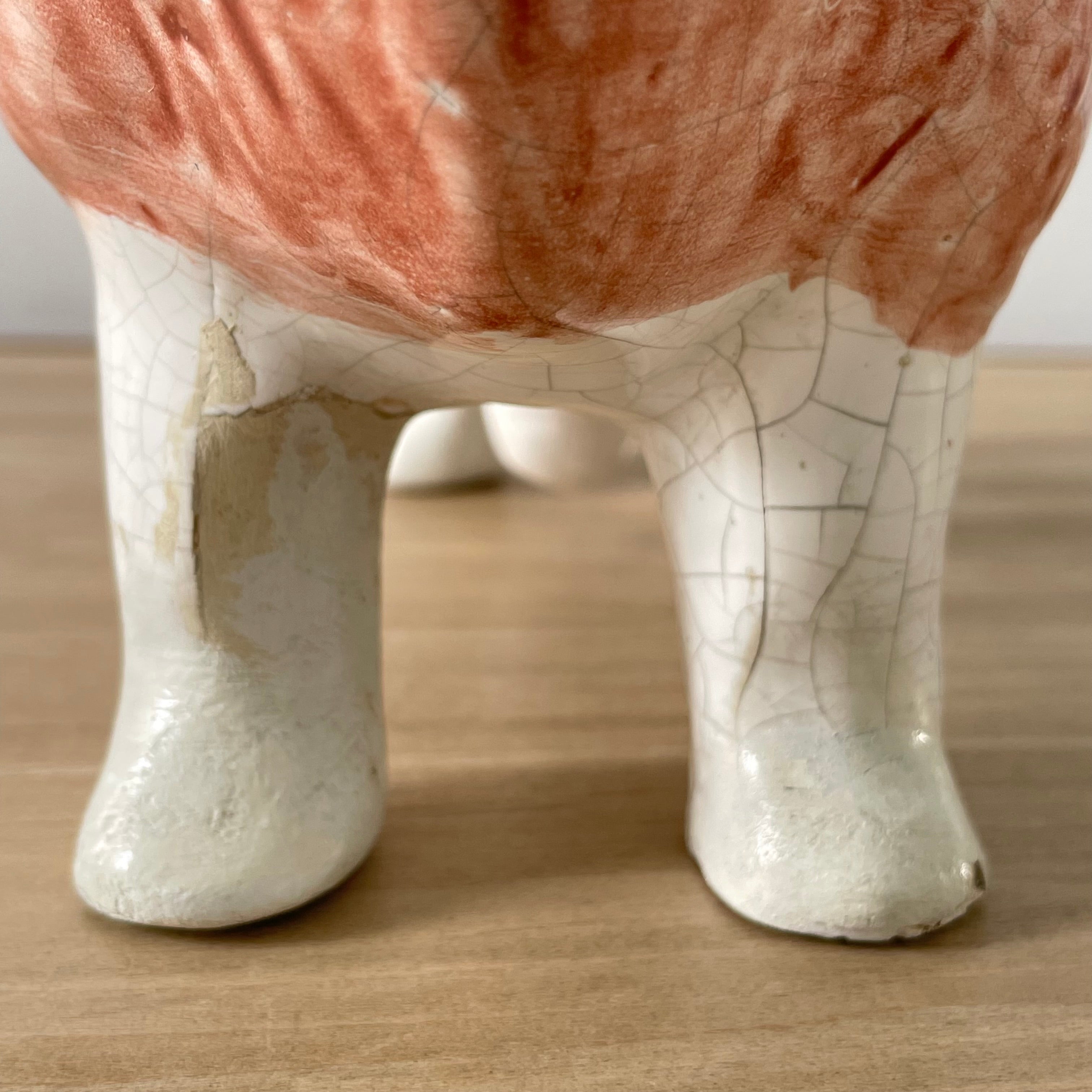 Original Antique Staffordshire Pottery Ram Figure – Butcher’s Shop Window Display c.1910