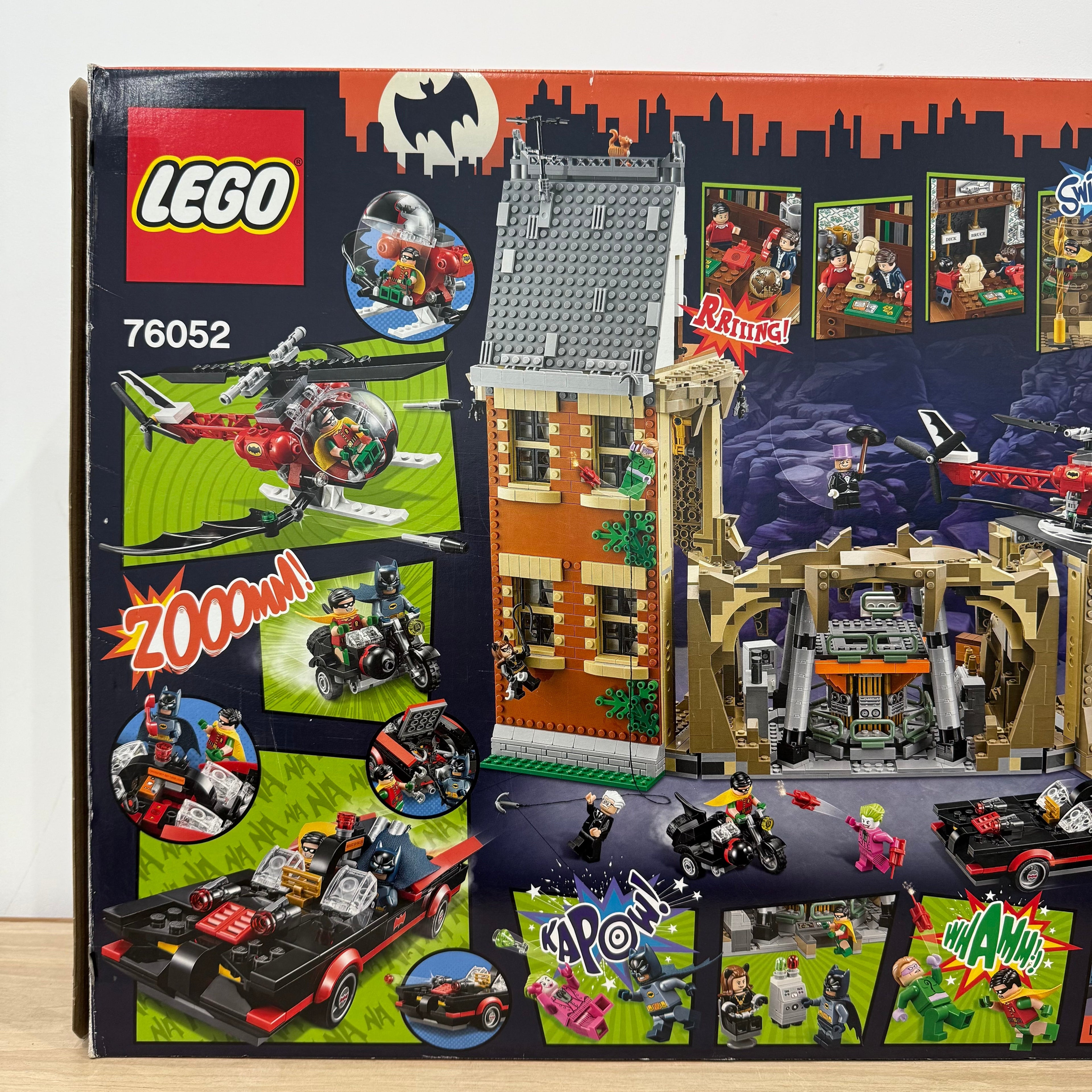 Lego Dc Comics Super Heroes 76052 Classic TV Series Batcave Complete Set