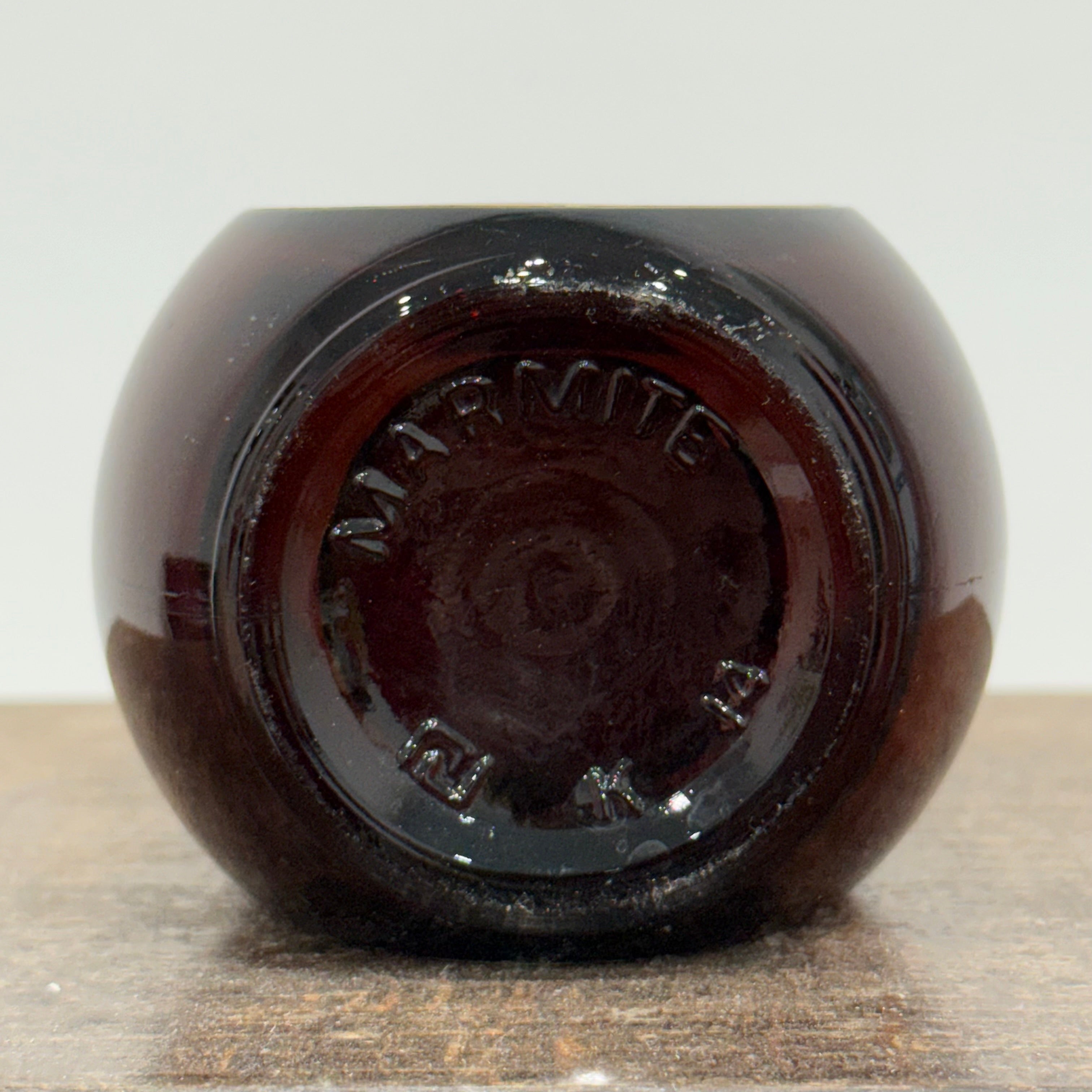 Vintage Marmite Glass Jar with Original Label & Lid – 227g