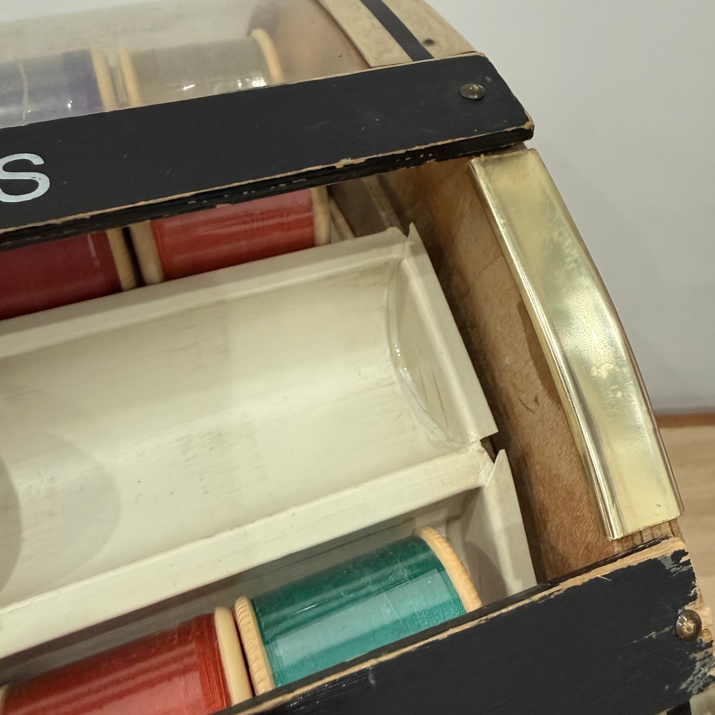 Vintage Dewhurst’s Sylko Rotating Thread Shop Display Carousel 350 Colours