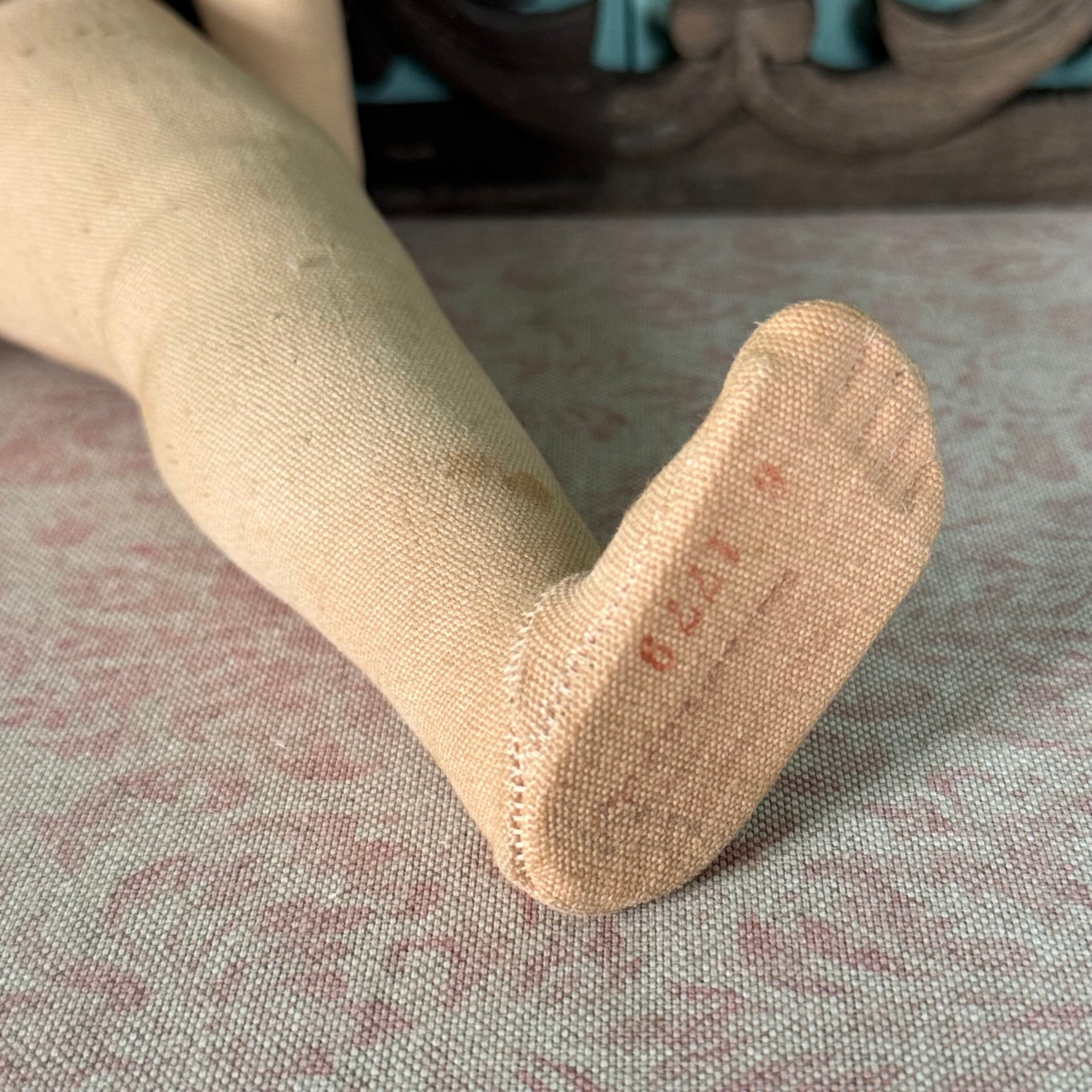 Vintage Käthe Kruse Doll 1779 Plastic Head Cloth Body 50cm