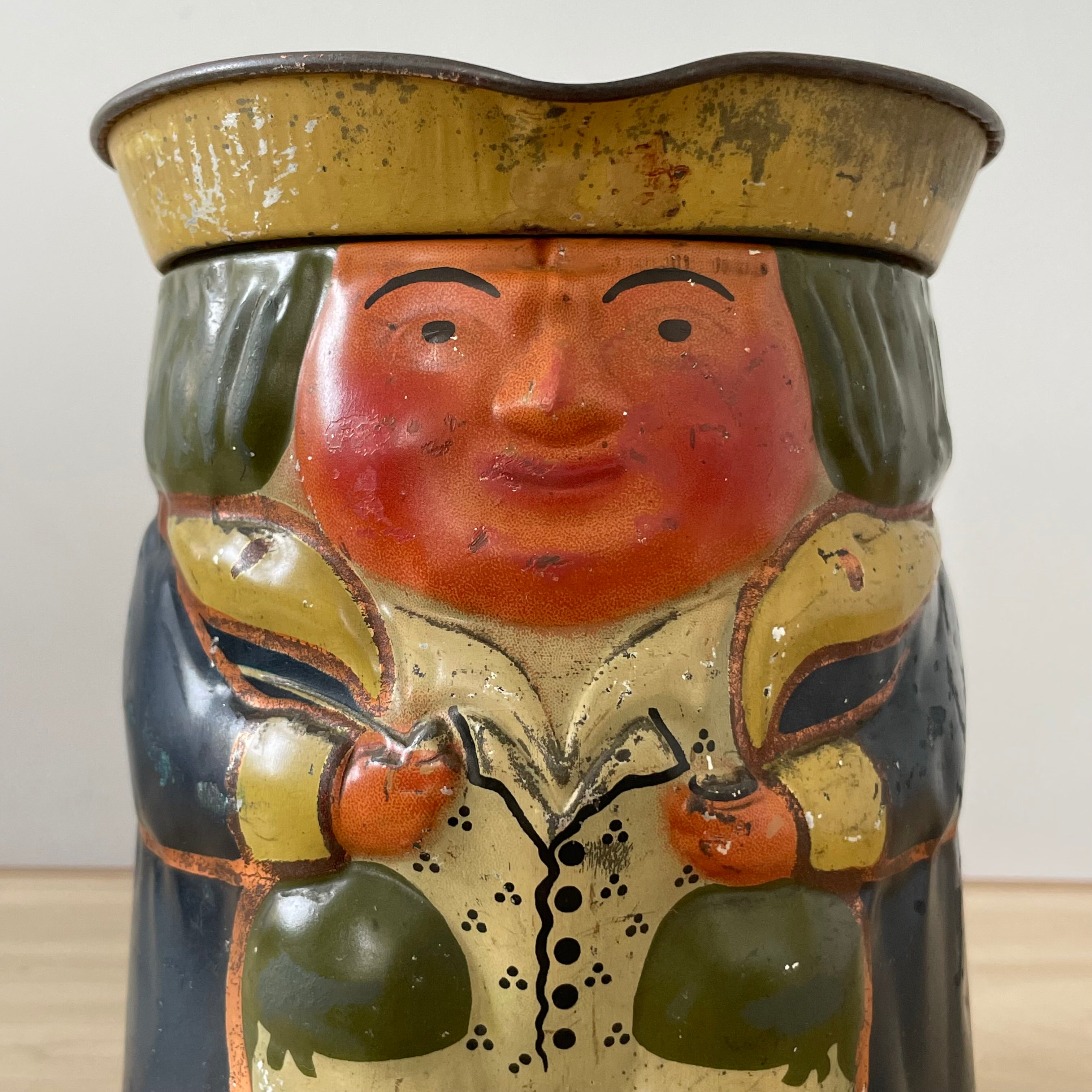 Huntley & Palmers General Character Biscuit Tin c1913