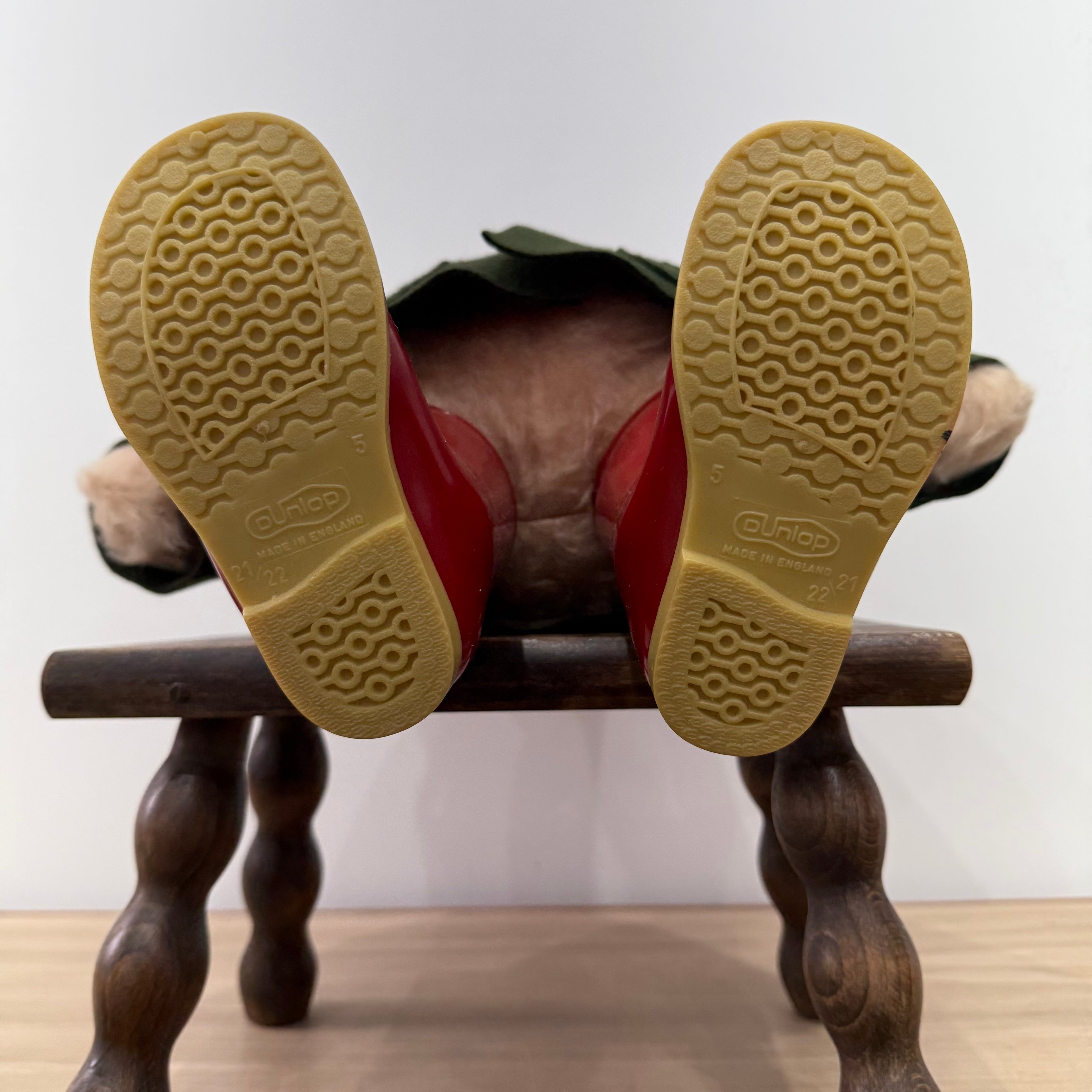 Gabrielle Designs Paddington Bear Vintage with Coat Hat & Dunlop Boots