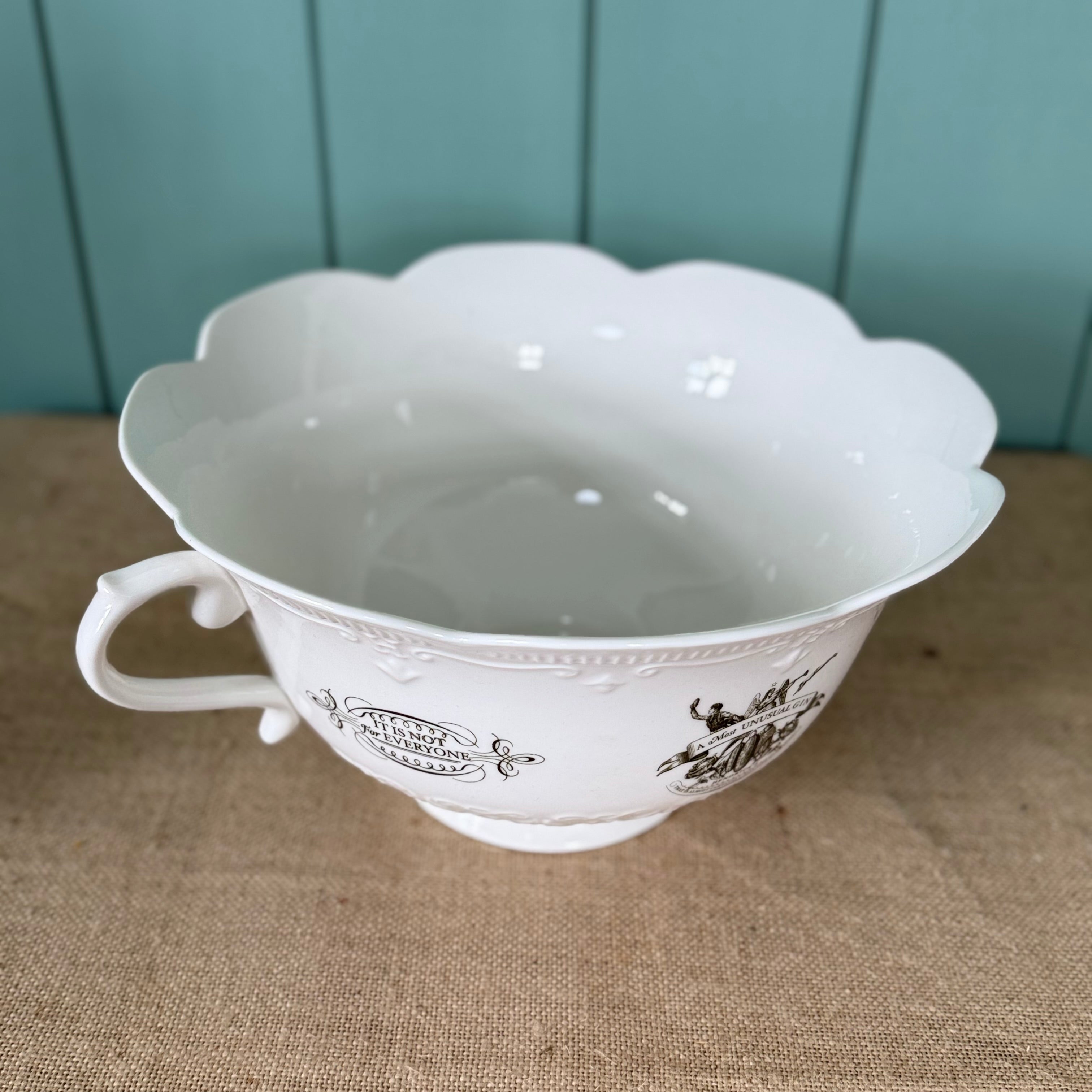 Hendrick’s Gin Large Ceramic Punch Bowl A Most Unusual Gin