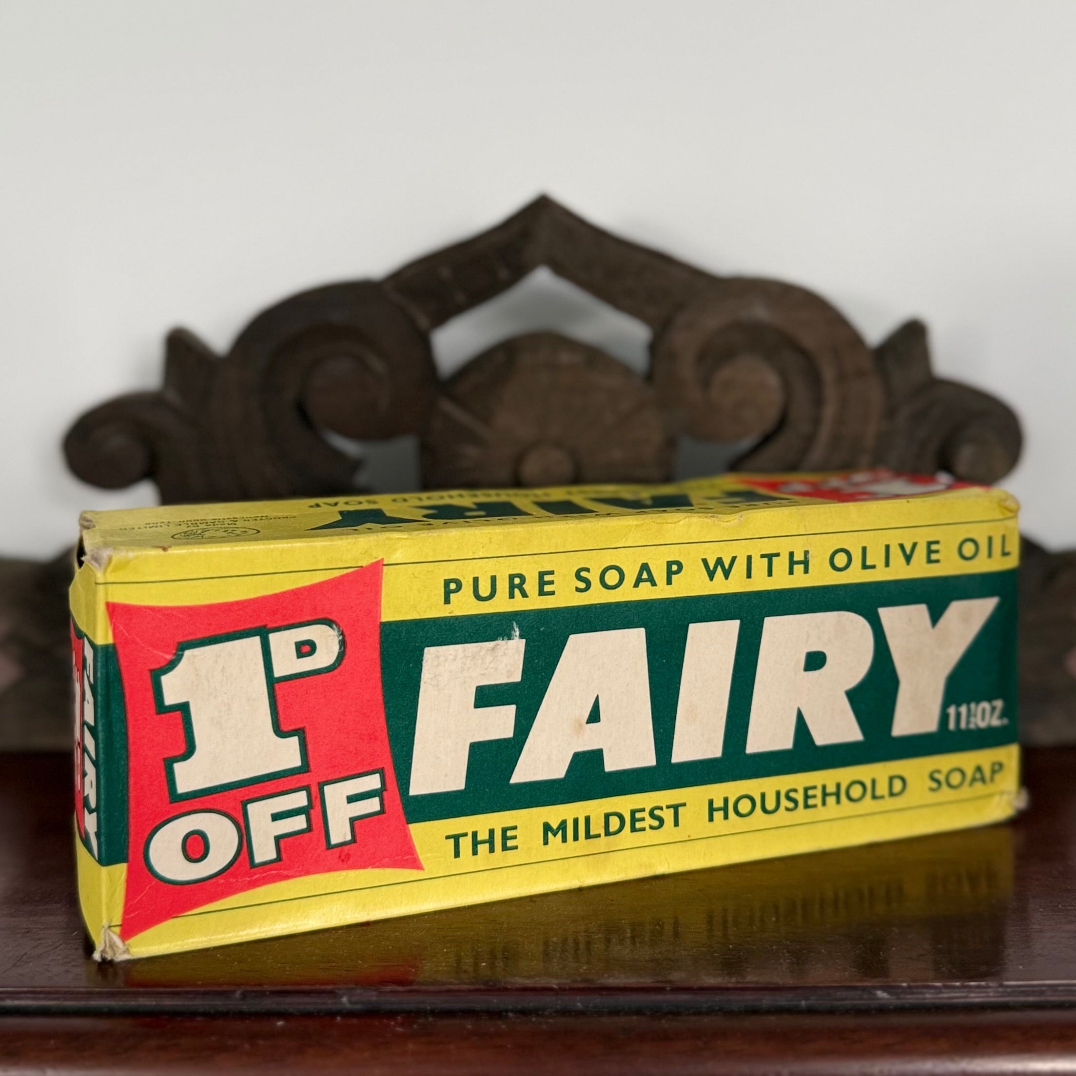 Vintage Fairy Household Soap Unopened 1p Off Advertising Packet