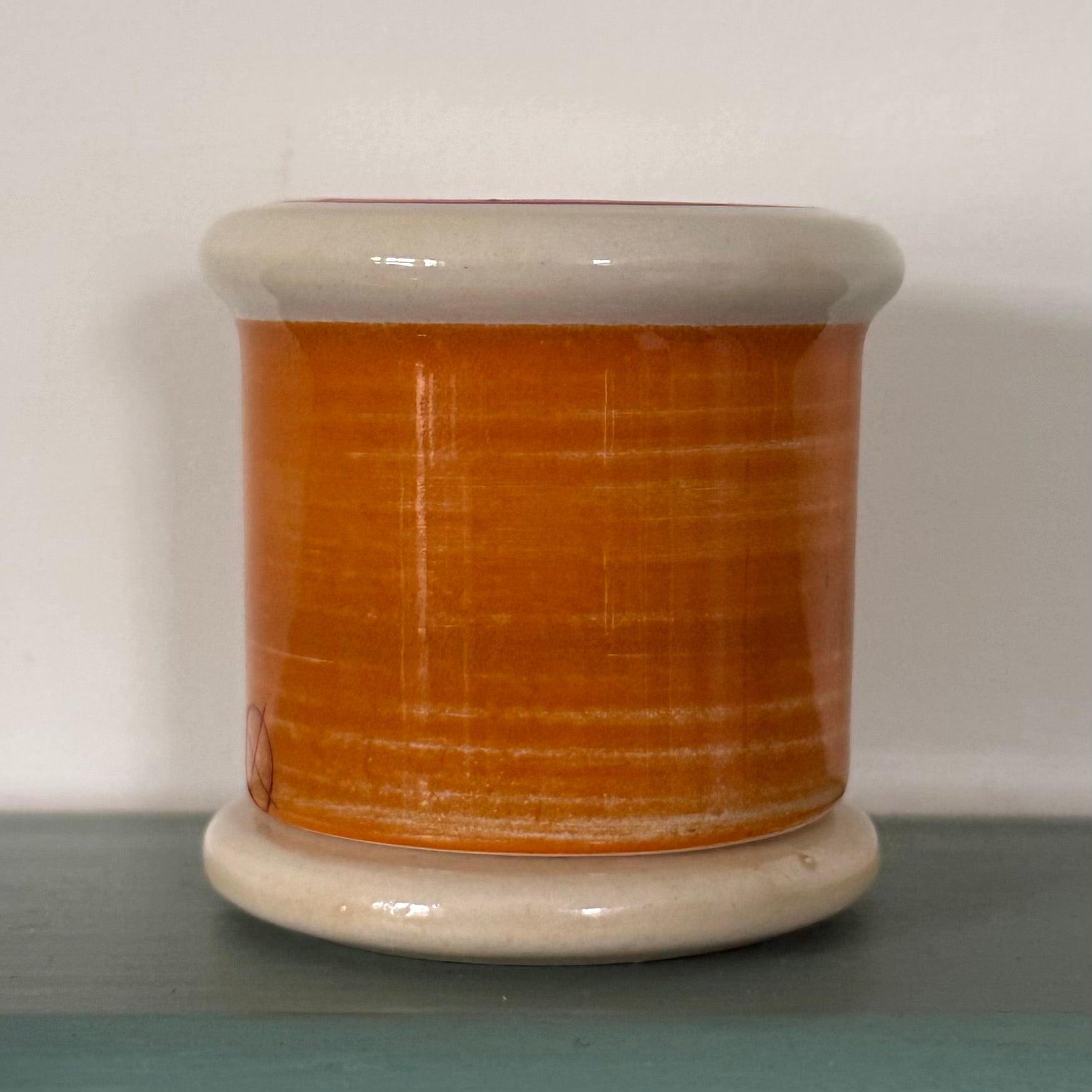 Vintage Dewhurst’s Sylko Ceramic Thread Display Spool 5 cm