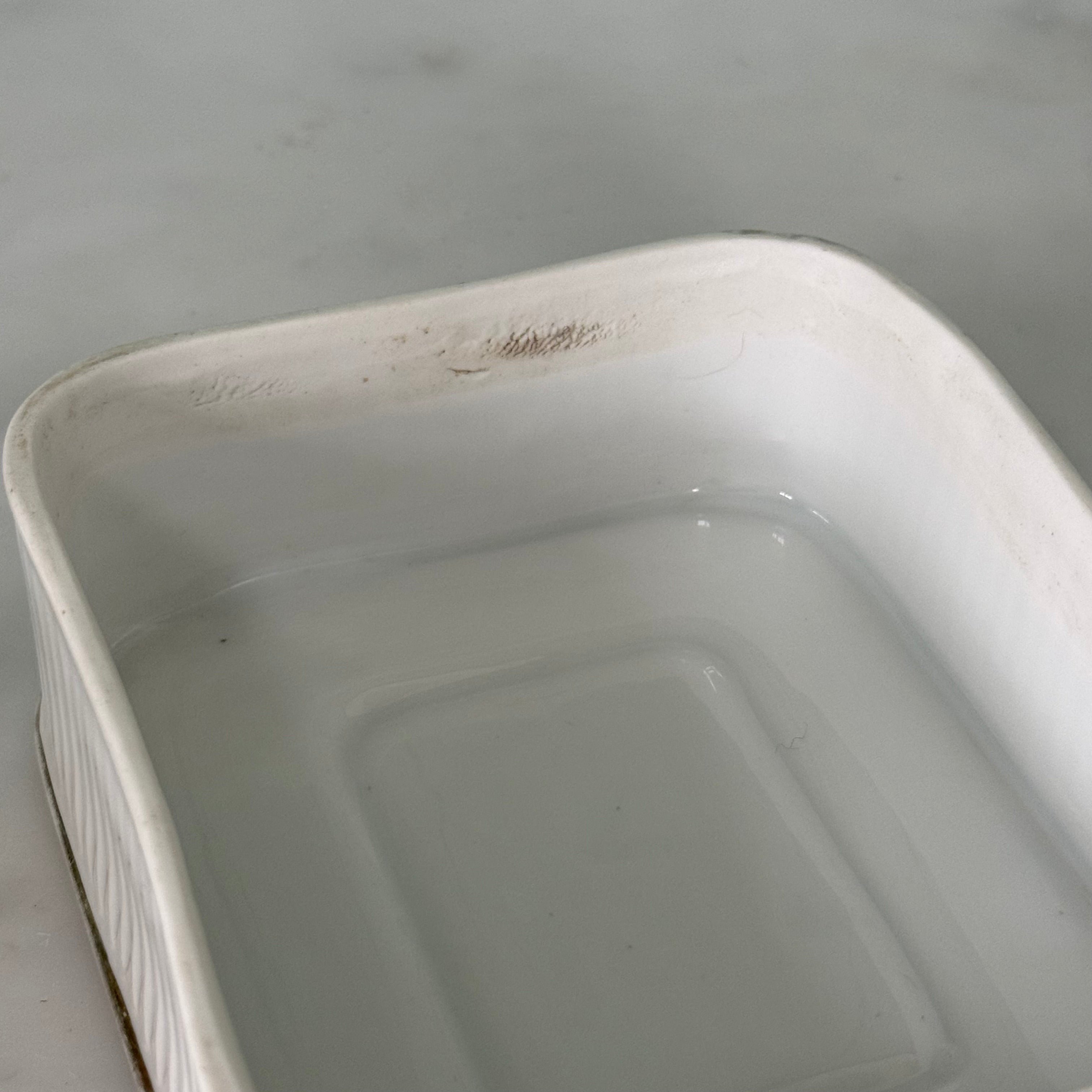 Late Victorian Austrian Porcelain Sardine Dish c1900