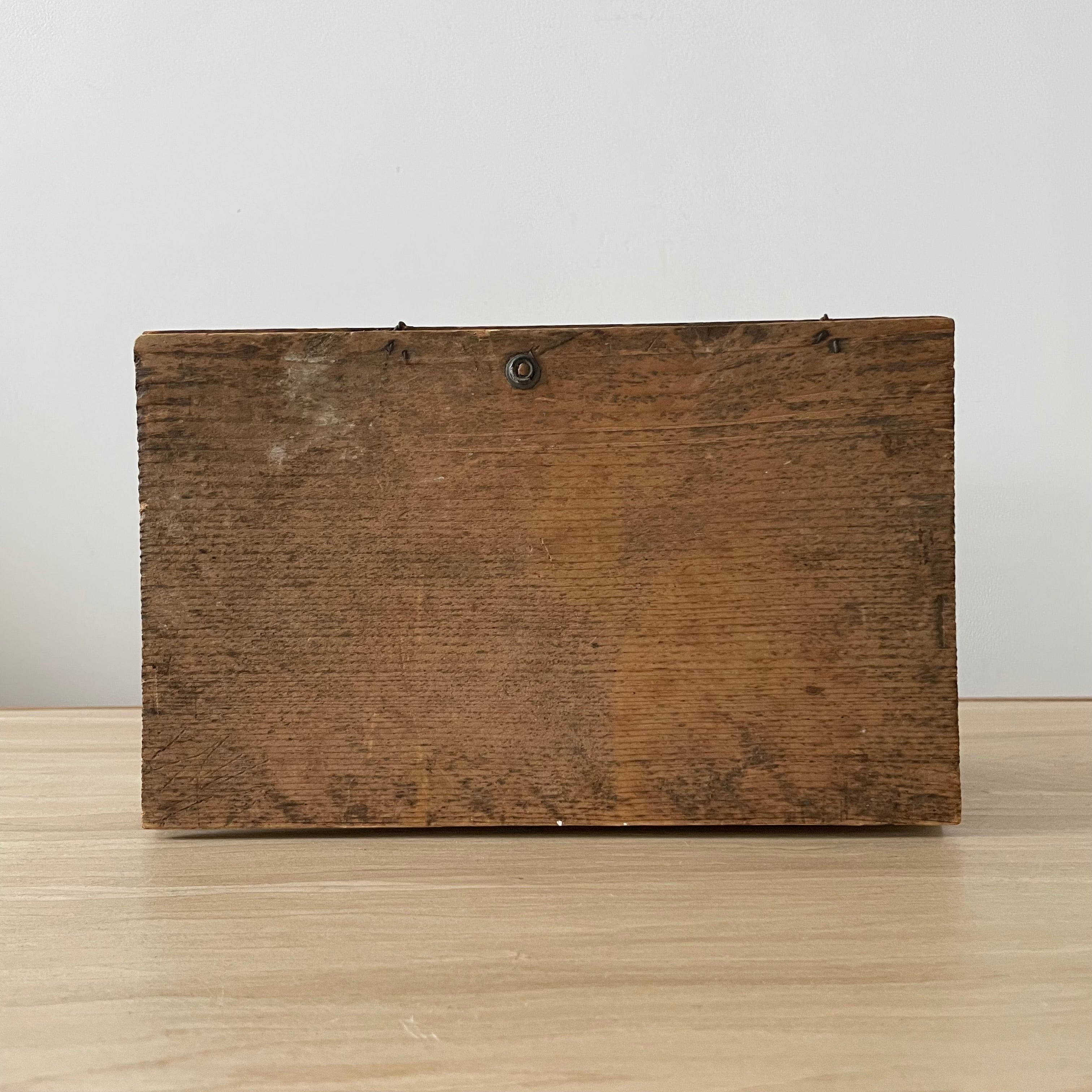 Vintage Lyons’ Milk Chocolate Wooden Advertising Box c.1920-30s