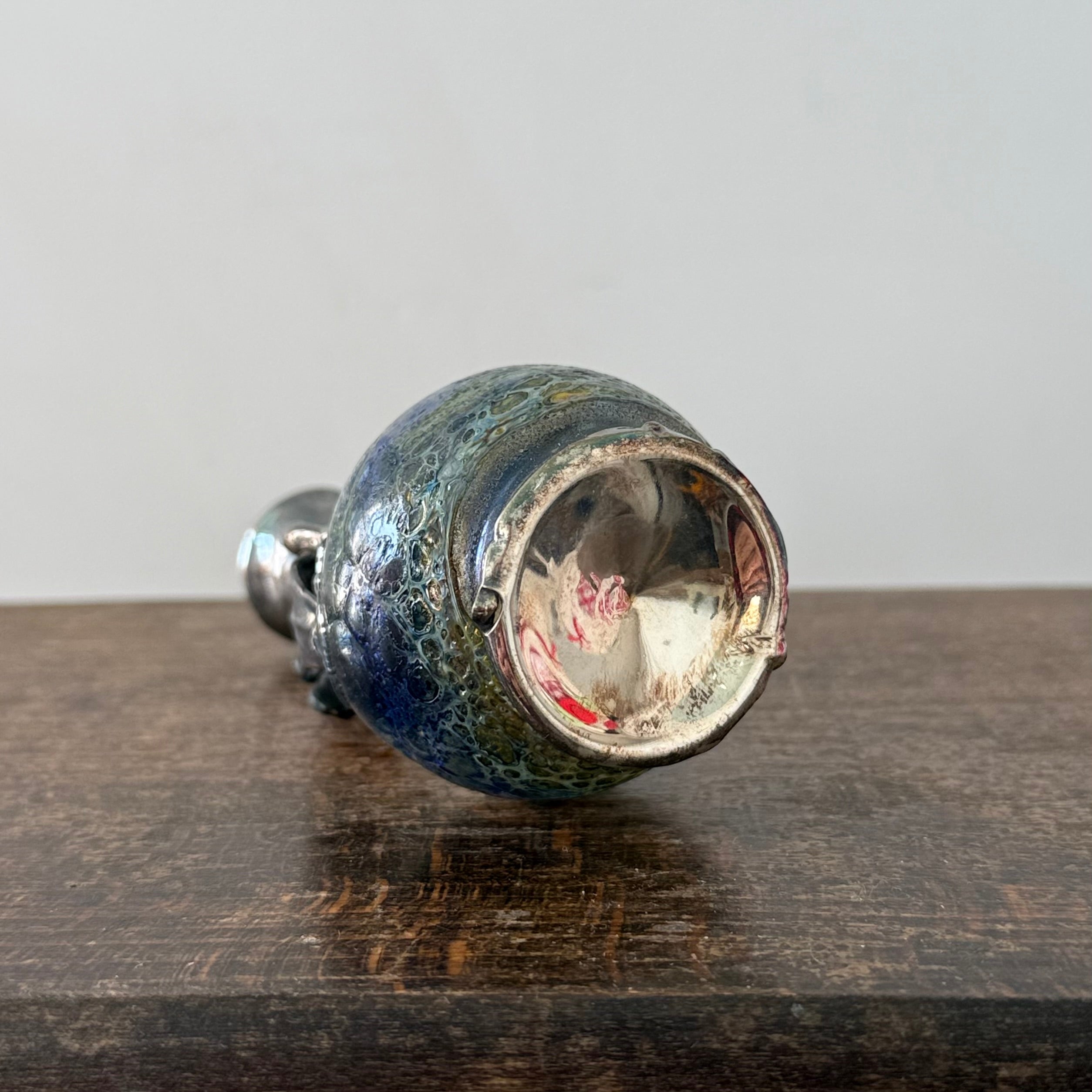Small glass vase