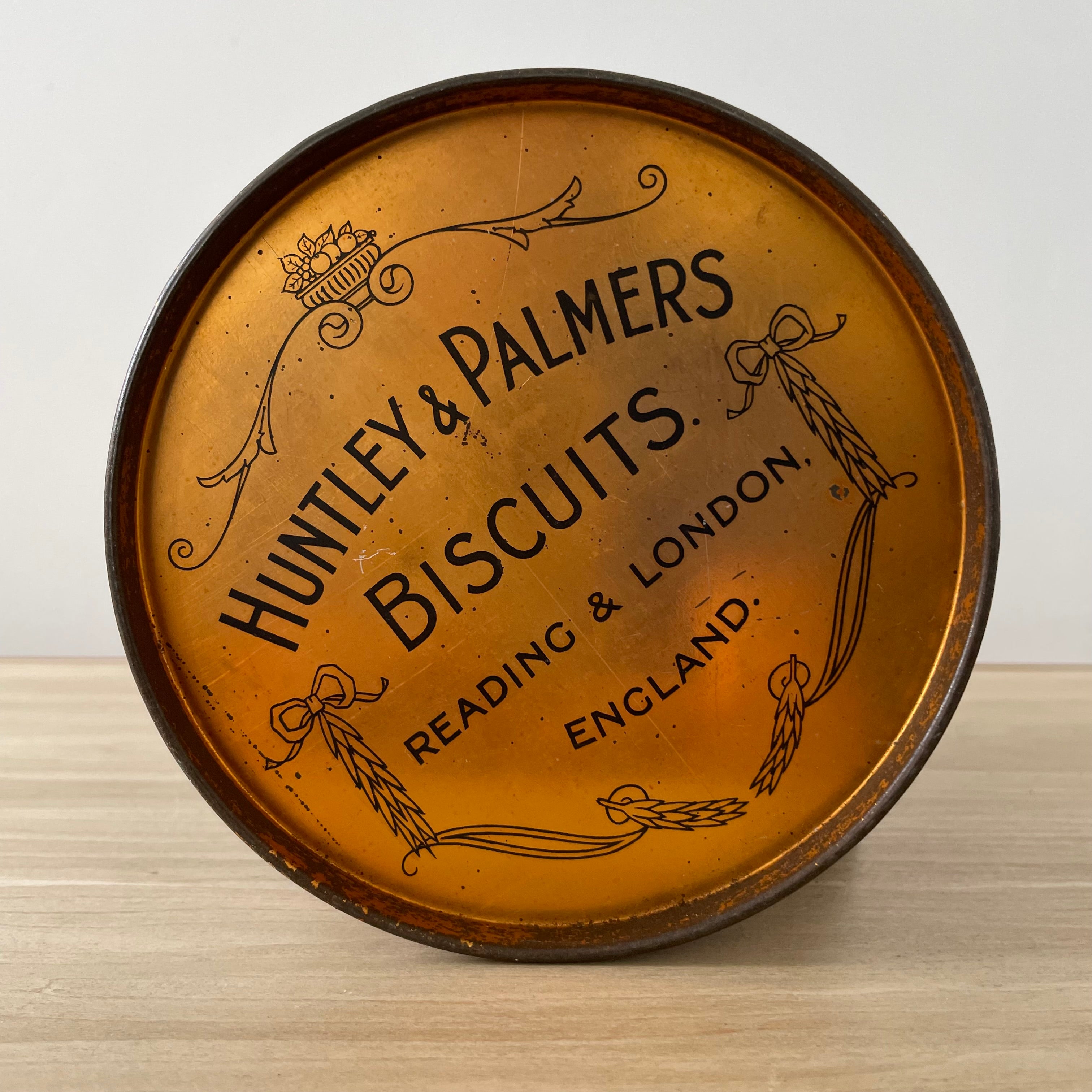Huntley & Palmers General Character Biscuit Tin c1913