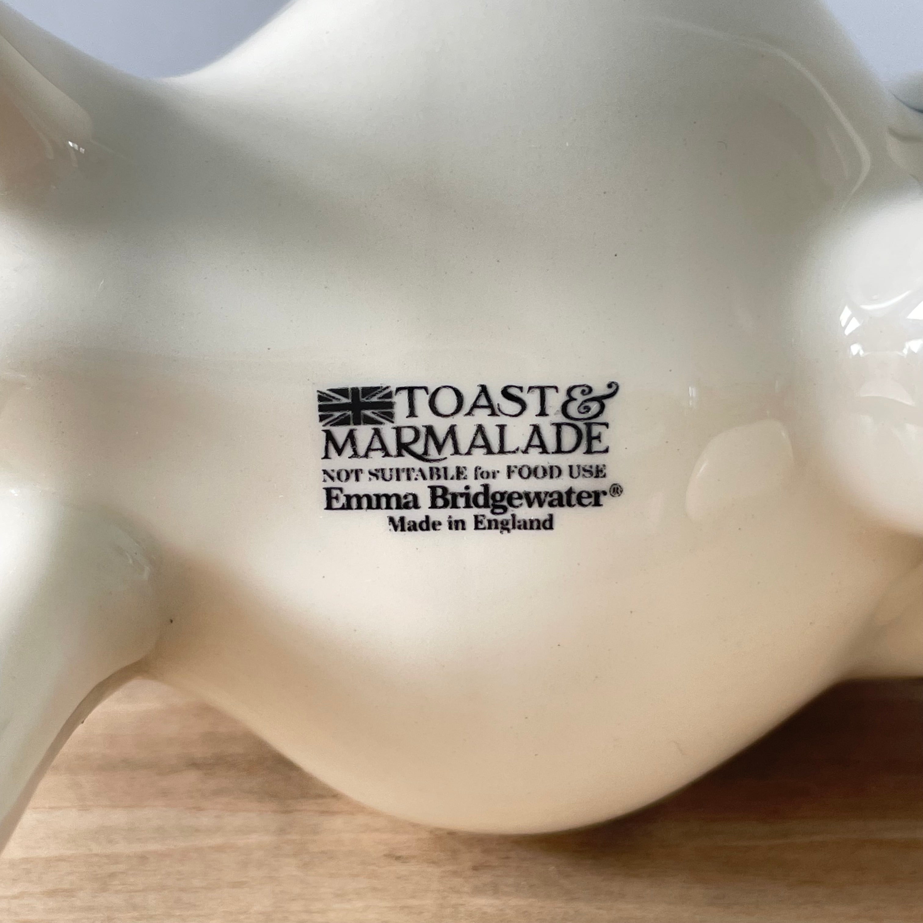 Emma Bridgewater Toast & Marmalade “MOO” Cow Creamer – Made in England