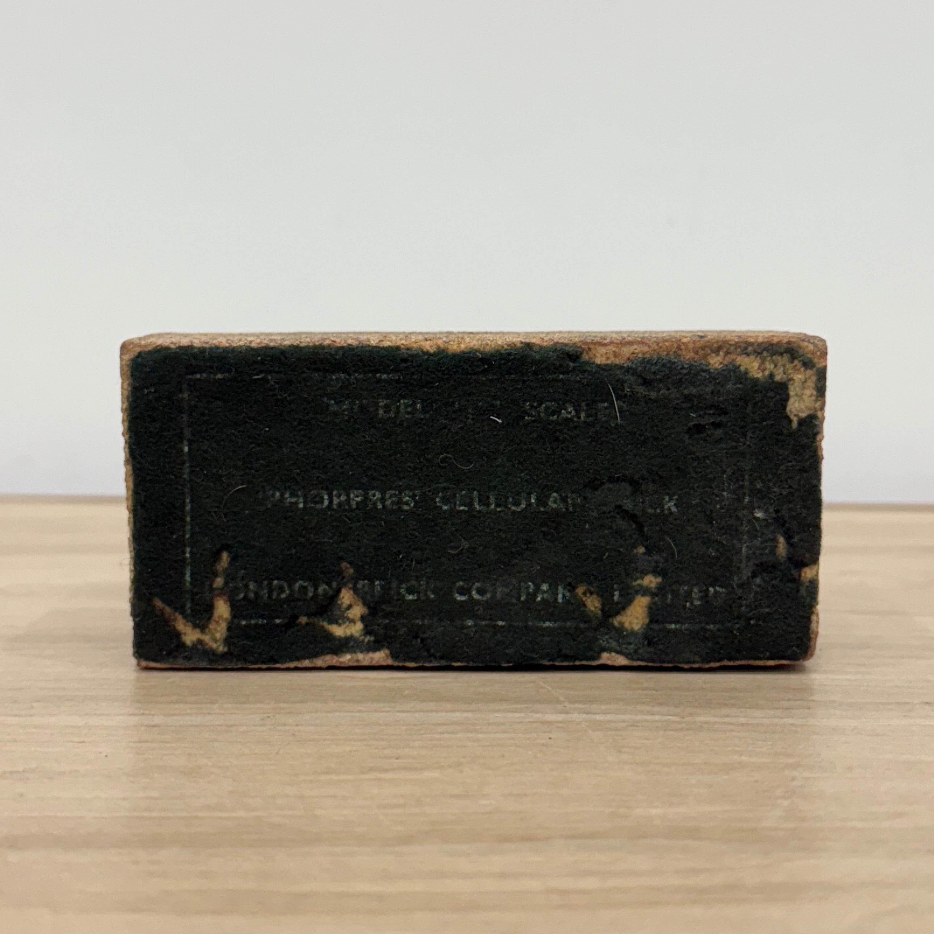 Vintage London Brick Company Phorpres Cellular Half Scale Brick Display