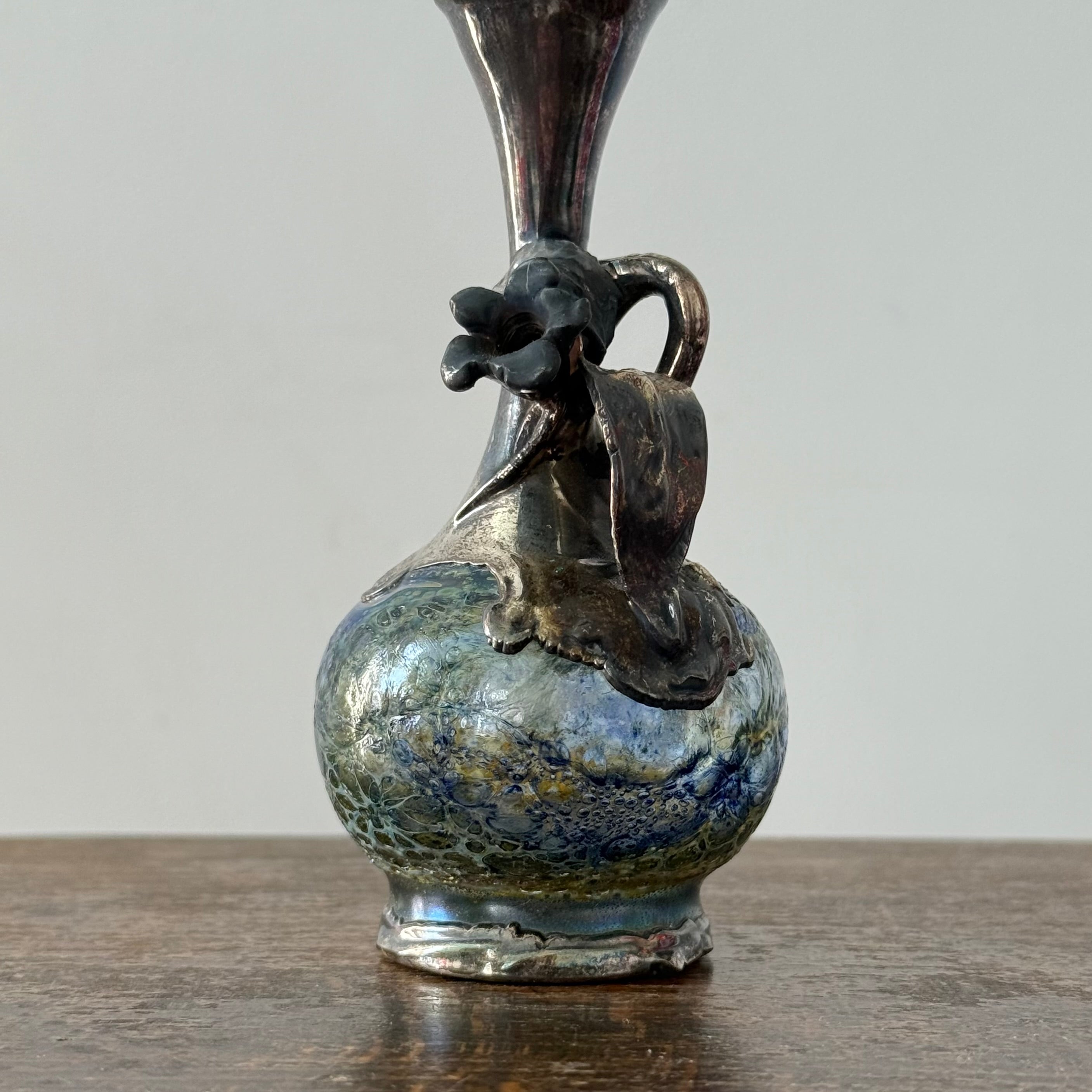 Small glass vase
